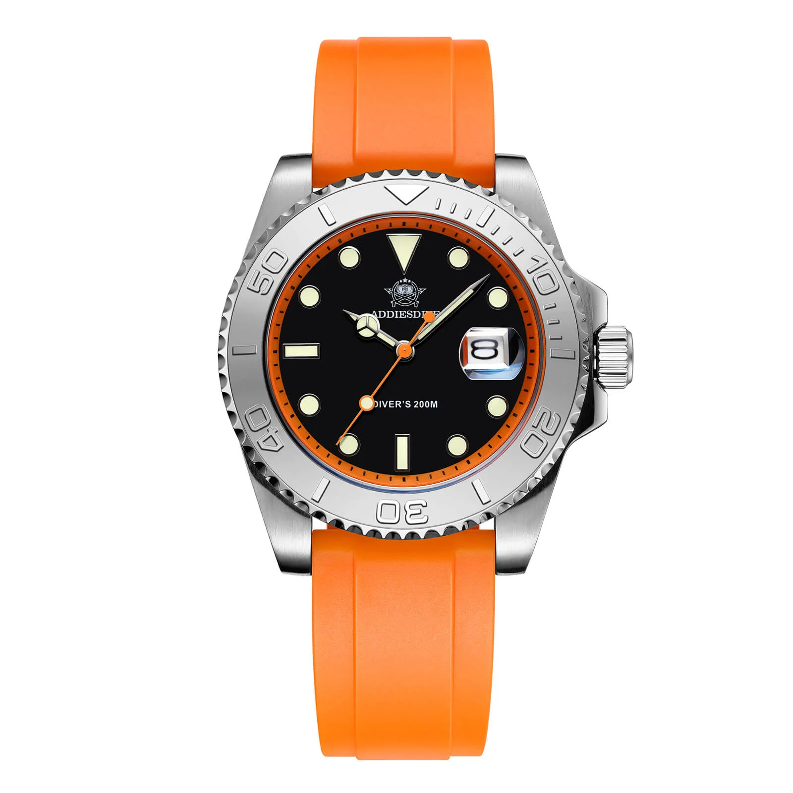 ★Holiday Sale★ADDIESDIVE 41mm Sports Quartz Watch Waterproof 200M (AD2040)