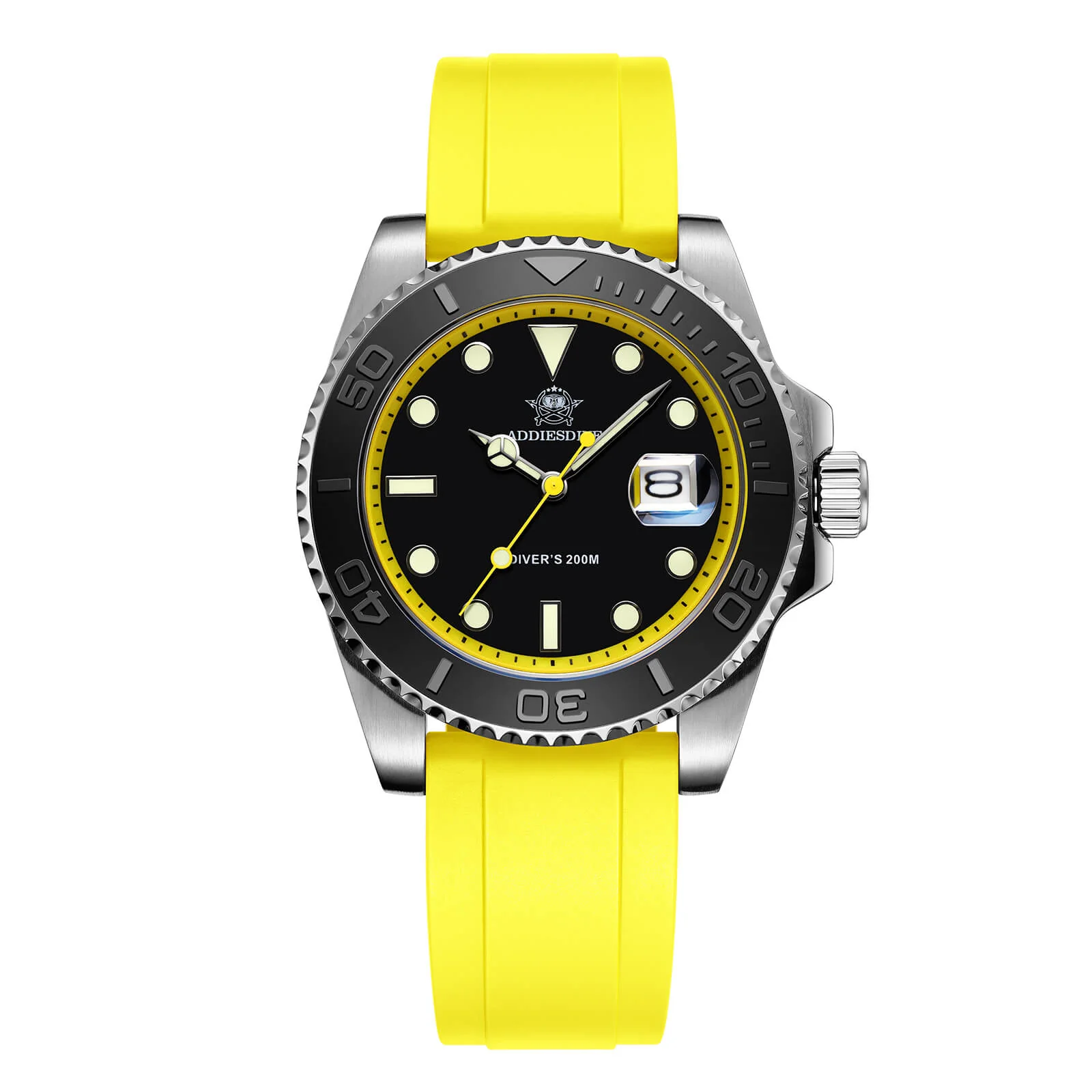 ★Holiday Sale★ADDIESDIVE 41mm Sports Quartz Watch Waterproof 200M (AD2040) - Image 18