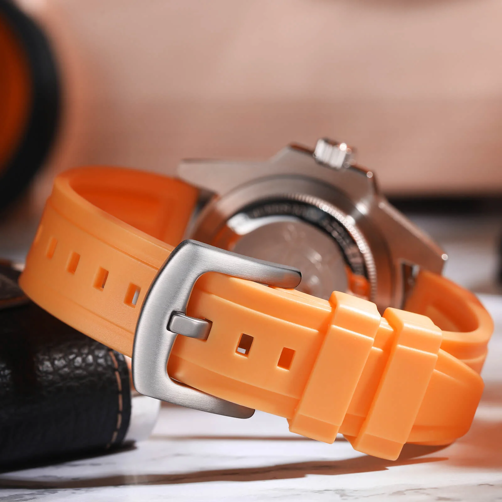 ★Holiday Sale★ADDIESDIVE 41mm Sports Quartz Watch Waterproof 200M (AD2040) - Image 5