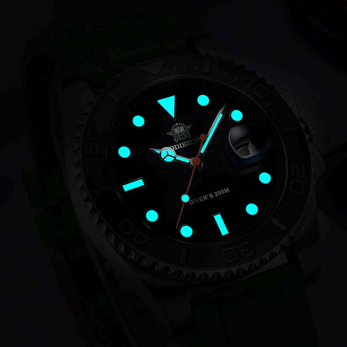 ★Holiday Sale★ADDIESDIVE 41mm Sports Quartz Watch Waterproof 200M (AD2040) - Image 6