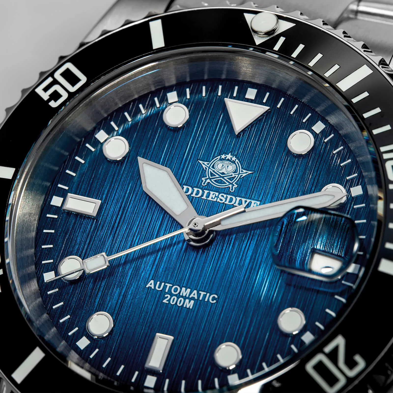 ADDIESDIVE Stainless Steel Sub Dive Watch AD2078 - Image 4