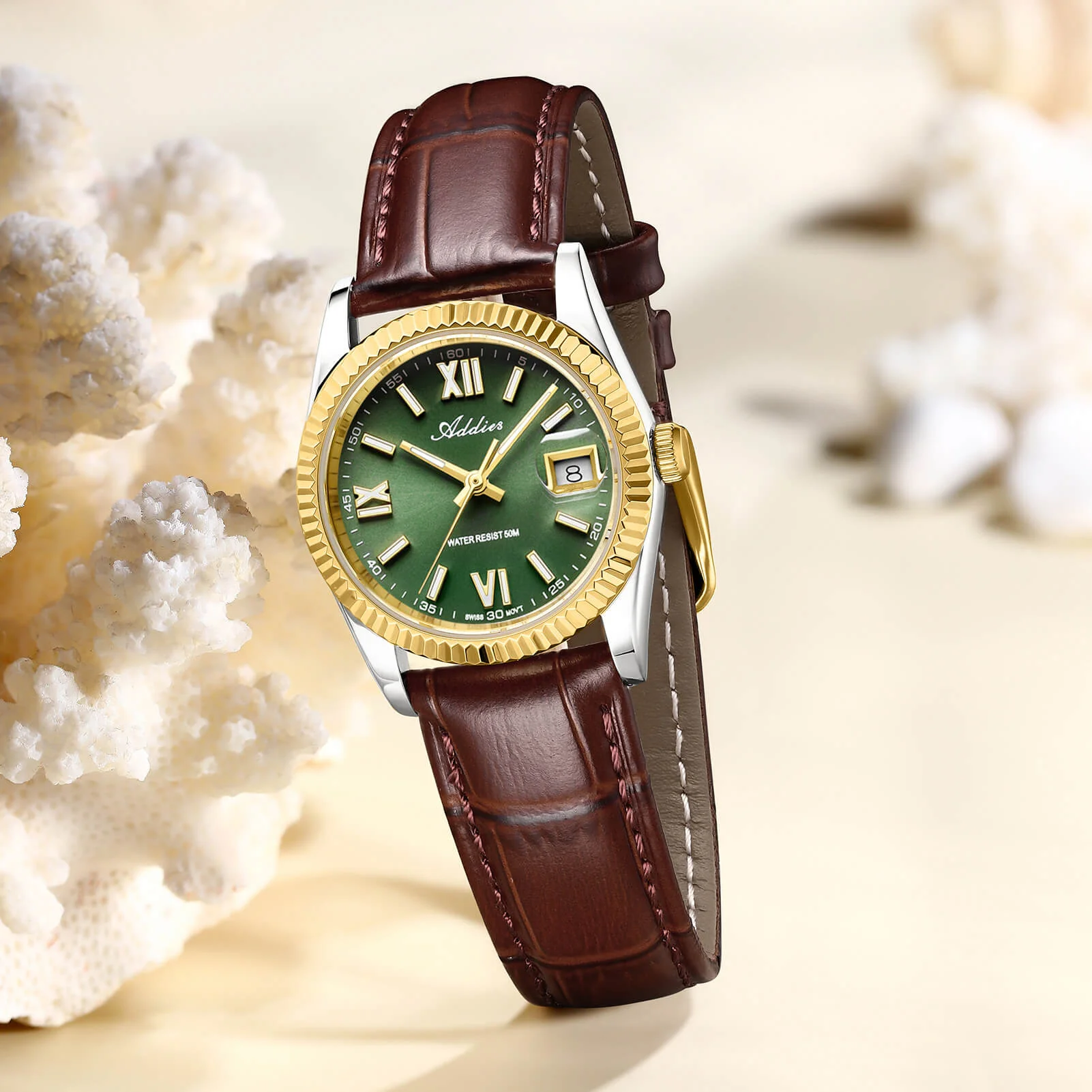 Addies 28mm Women’s Luxury Quartz Watch AW25901 - Image 14