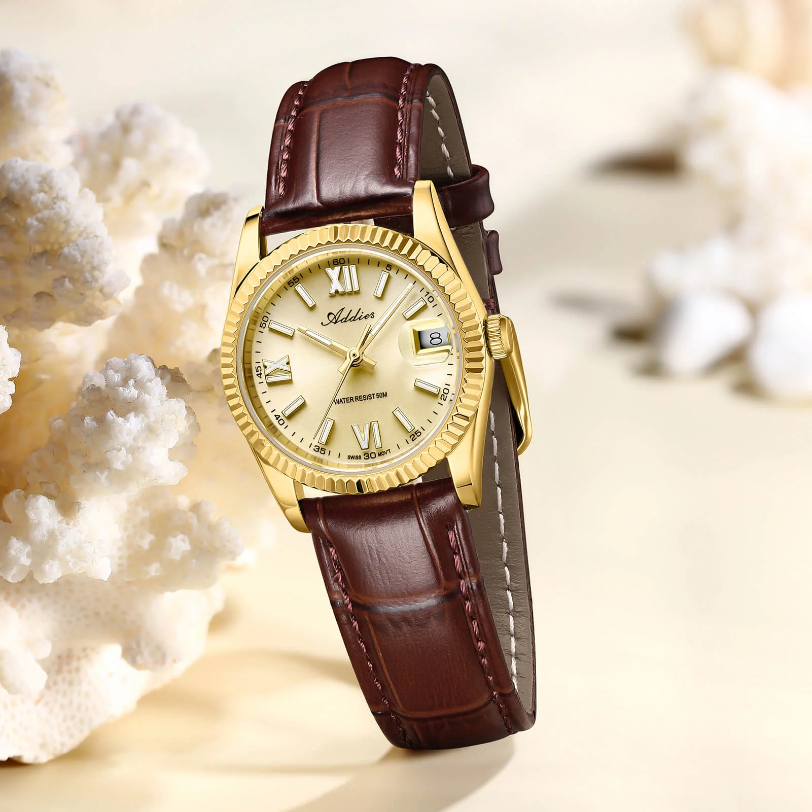 Addies 28mm Women’s Luxury Quartz Watch AW25901 - Image 8