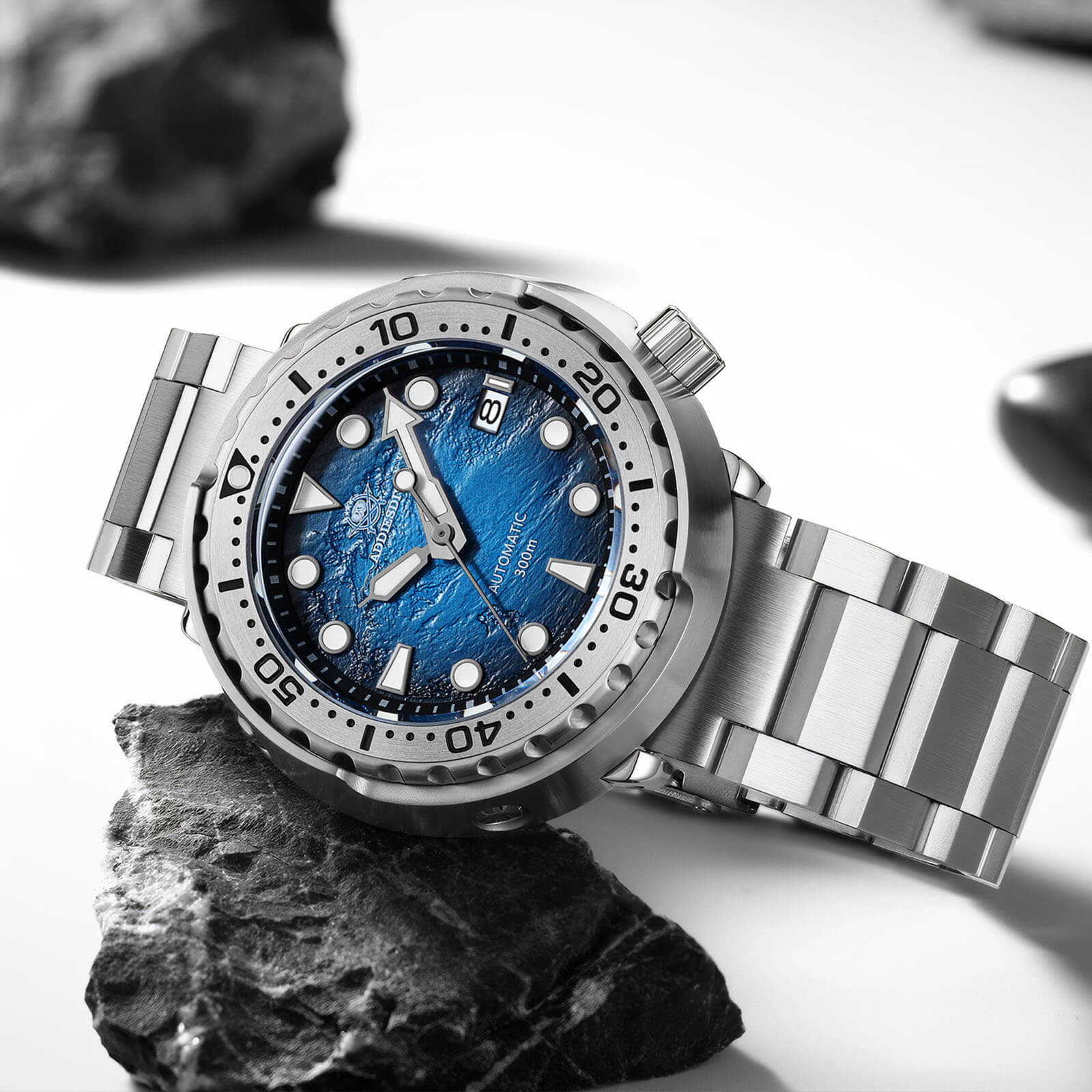 ★Holiday Sale★ADDIESDIVE® Tuna 300M Automatic Dive Watch AD2509 - Image 12