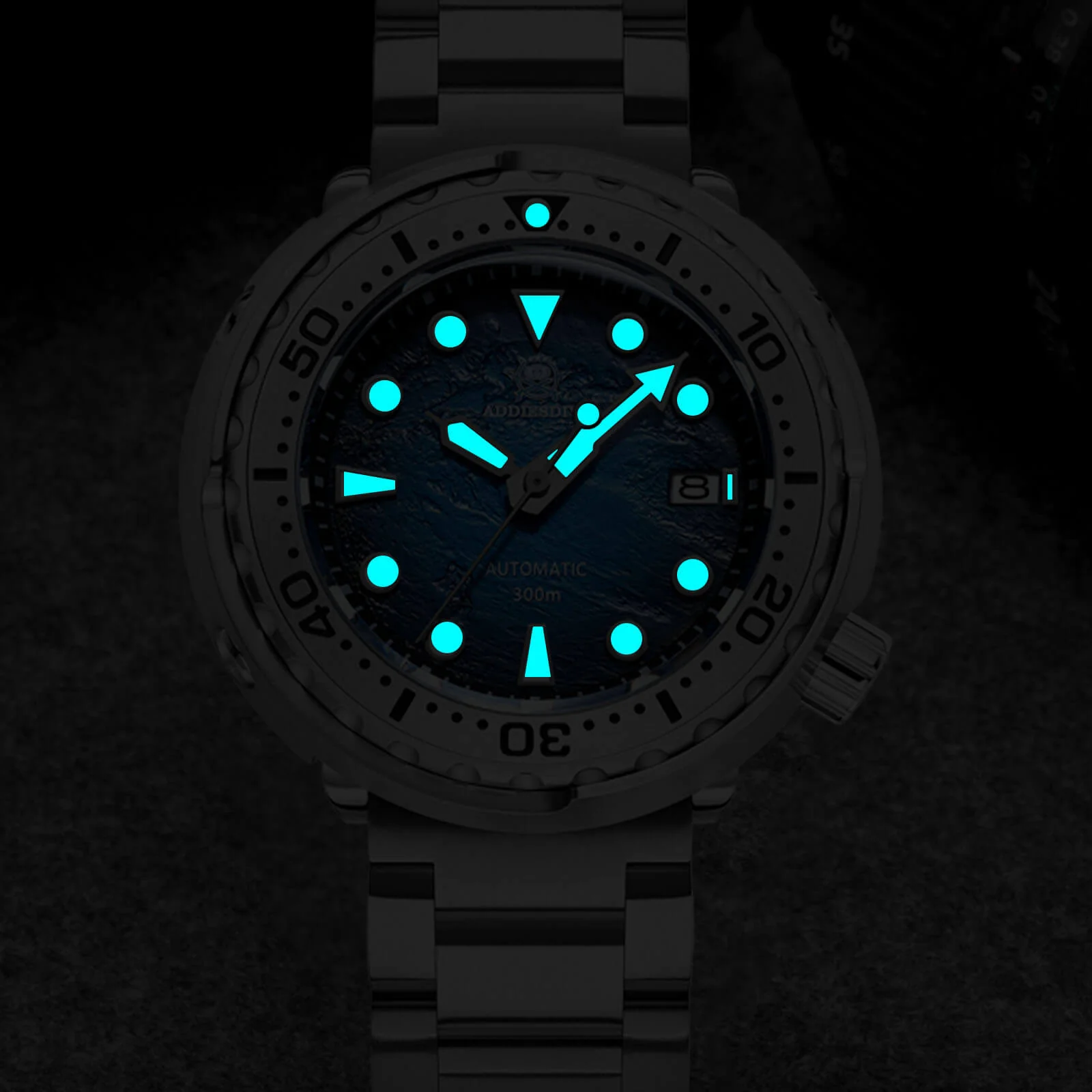 ★Holiday Sale★ADDIESDIVE® Tuna 300M Automatic Dive Watch AD2509 - Image 15