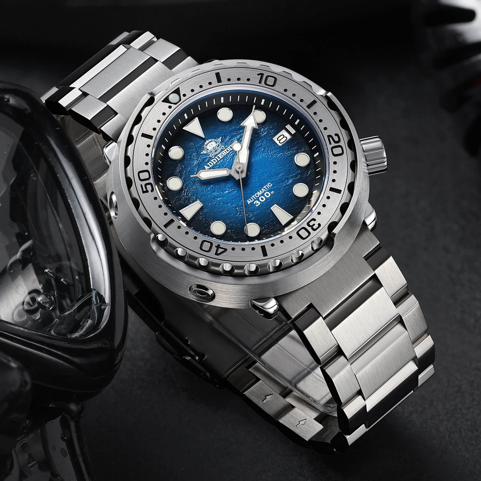 ★Holiday Sale★ADDIESDIVE® Tuna 300M Automatic Dive Watch AD2509 - Image 5