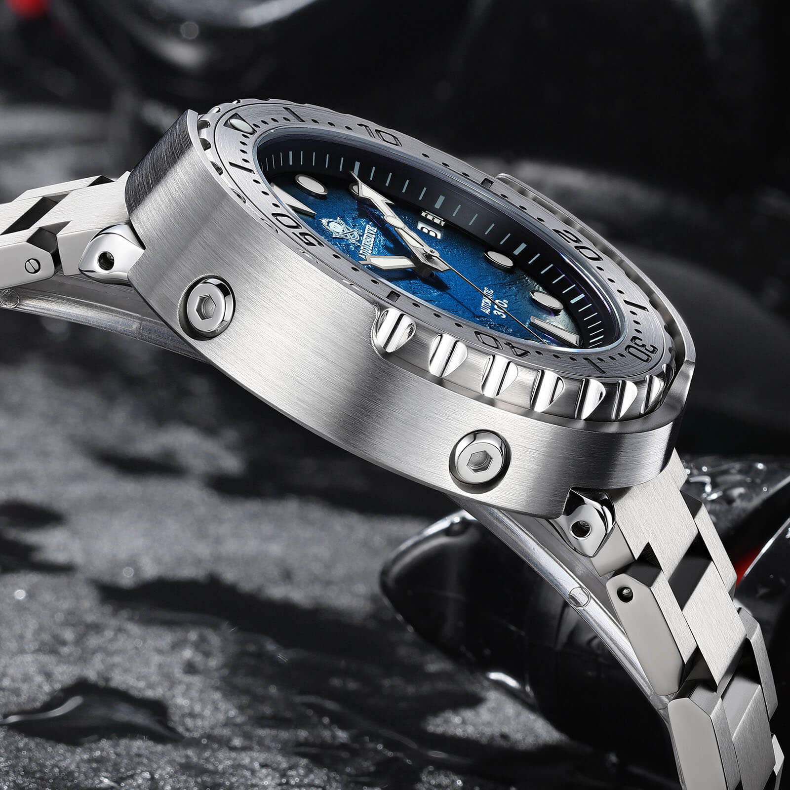 ★Holiday Sale★ADDIESDIVE® Tuna 300M Automatic Dive Watch AD2509 - Image 6