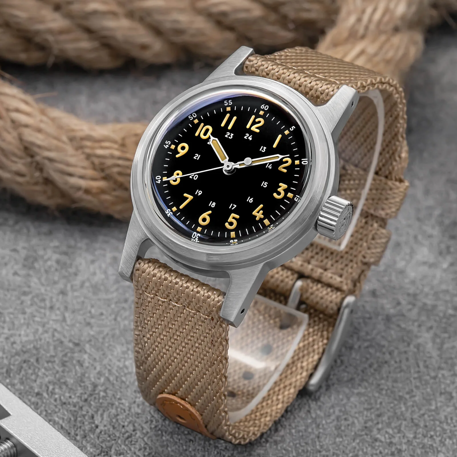 ADDIESDIVE 36mm Vintage Mechanical Watch AD2076 - Image 24