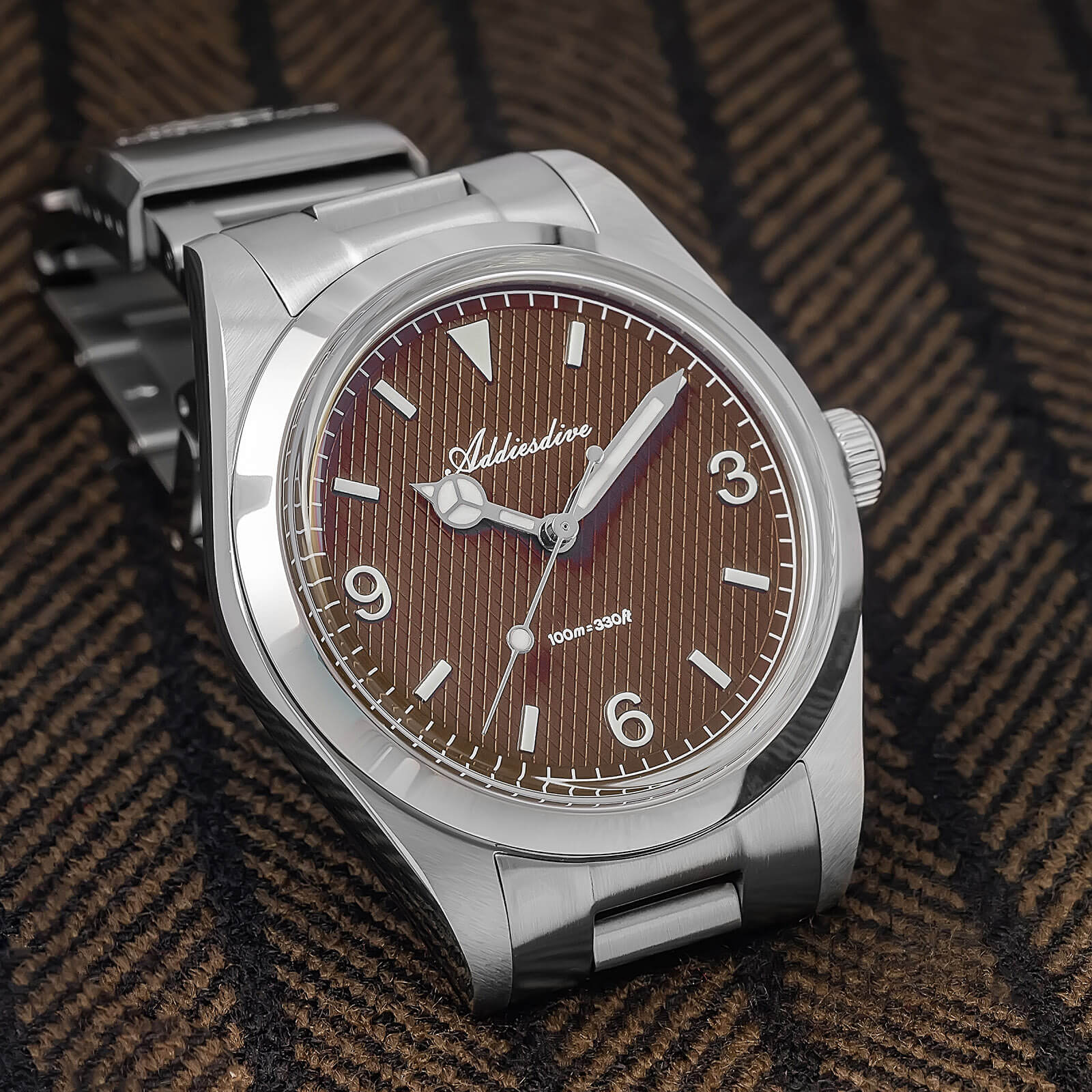 ADDIESDIVE 36mm Explore Dive Watch VH31 Quartz Watch AD2096 - Image 15