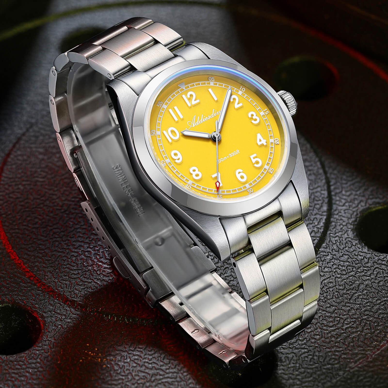 ★Holiday Sale★ADDIESDIVE 36mm Super 2035 Movement Quartz Watch AD2521 - Image 3