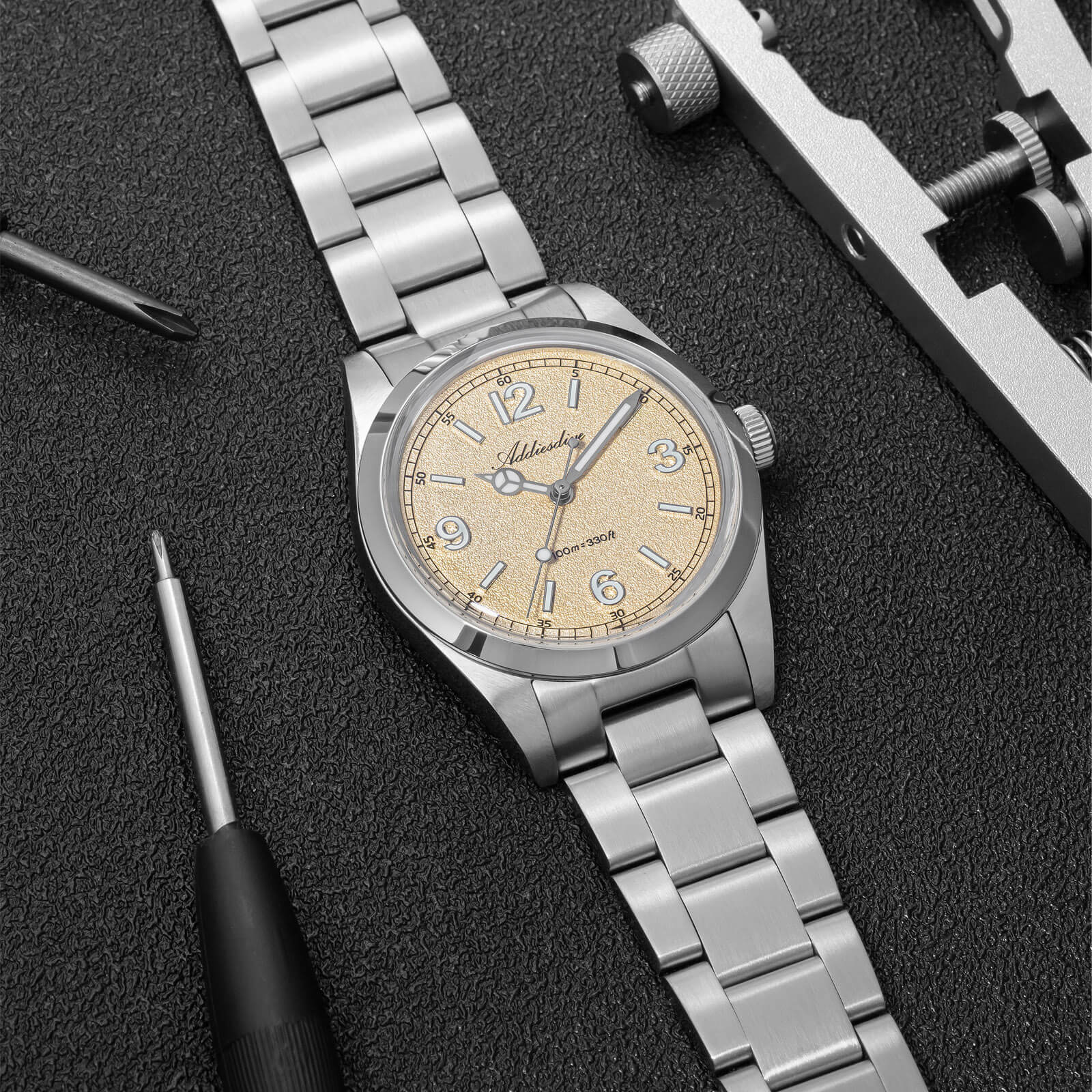 ADDIESDIVE 36mm VH31 Quartz Watch AD2518 - Image 13
