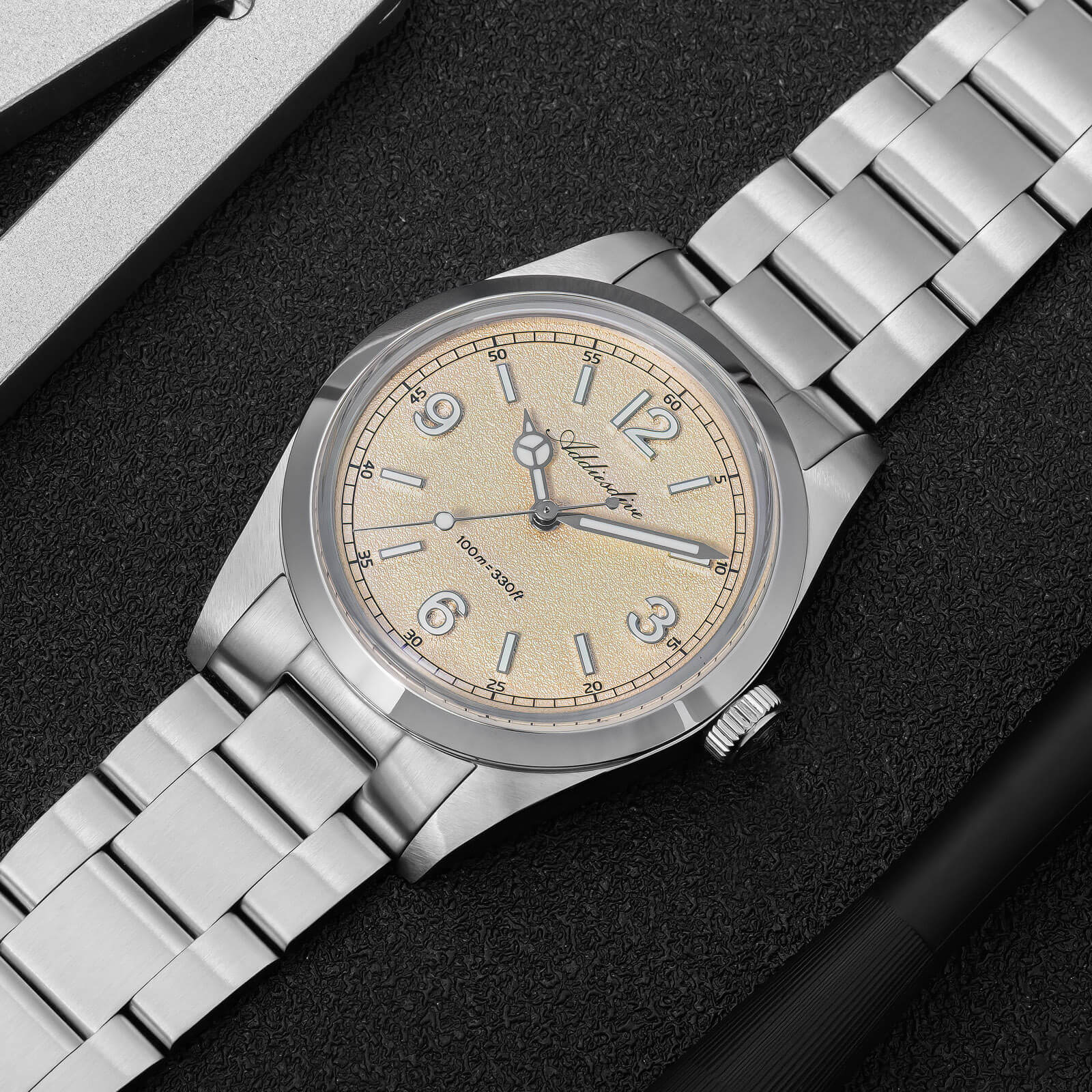 ADDIESDIVE 36mm VH31 Quartz Watch AD2518 - Image 14