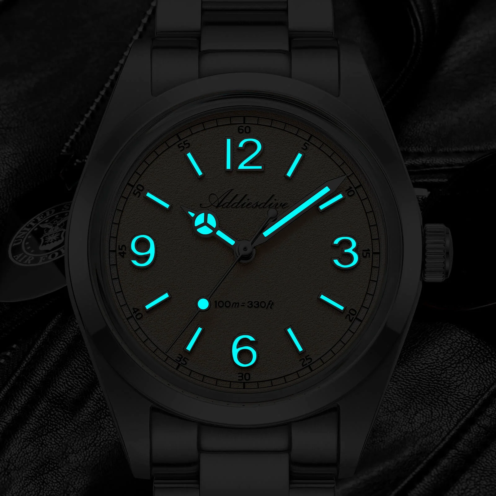 ADDIESDIVE 36mm VH31 Quartz Watch AD2518 - Image 16