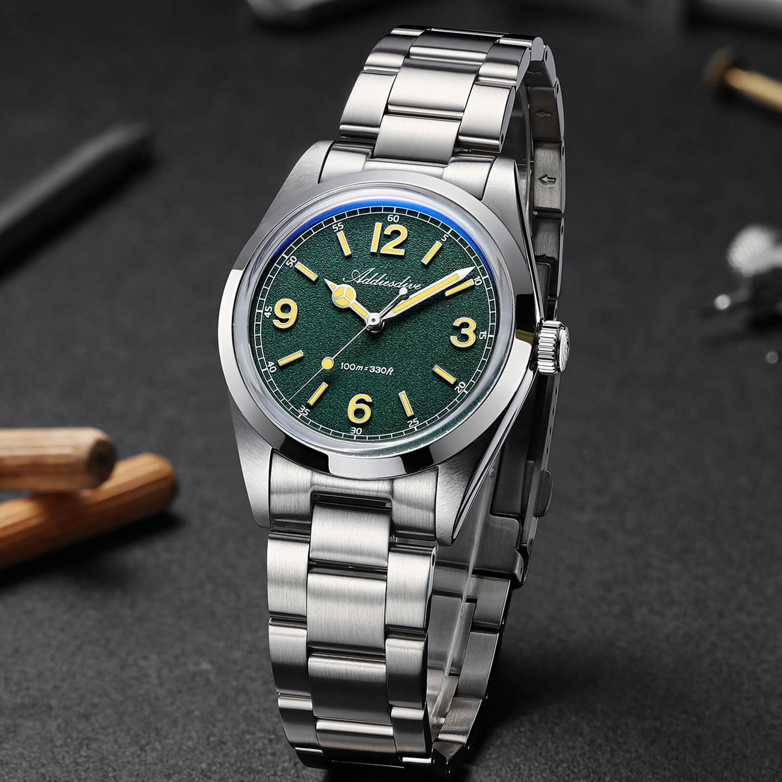 ADDIESDIVE 36mm VH31 Quartz Watch AD2518 - Image 25