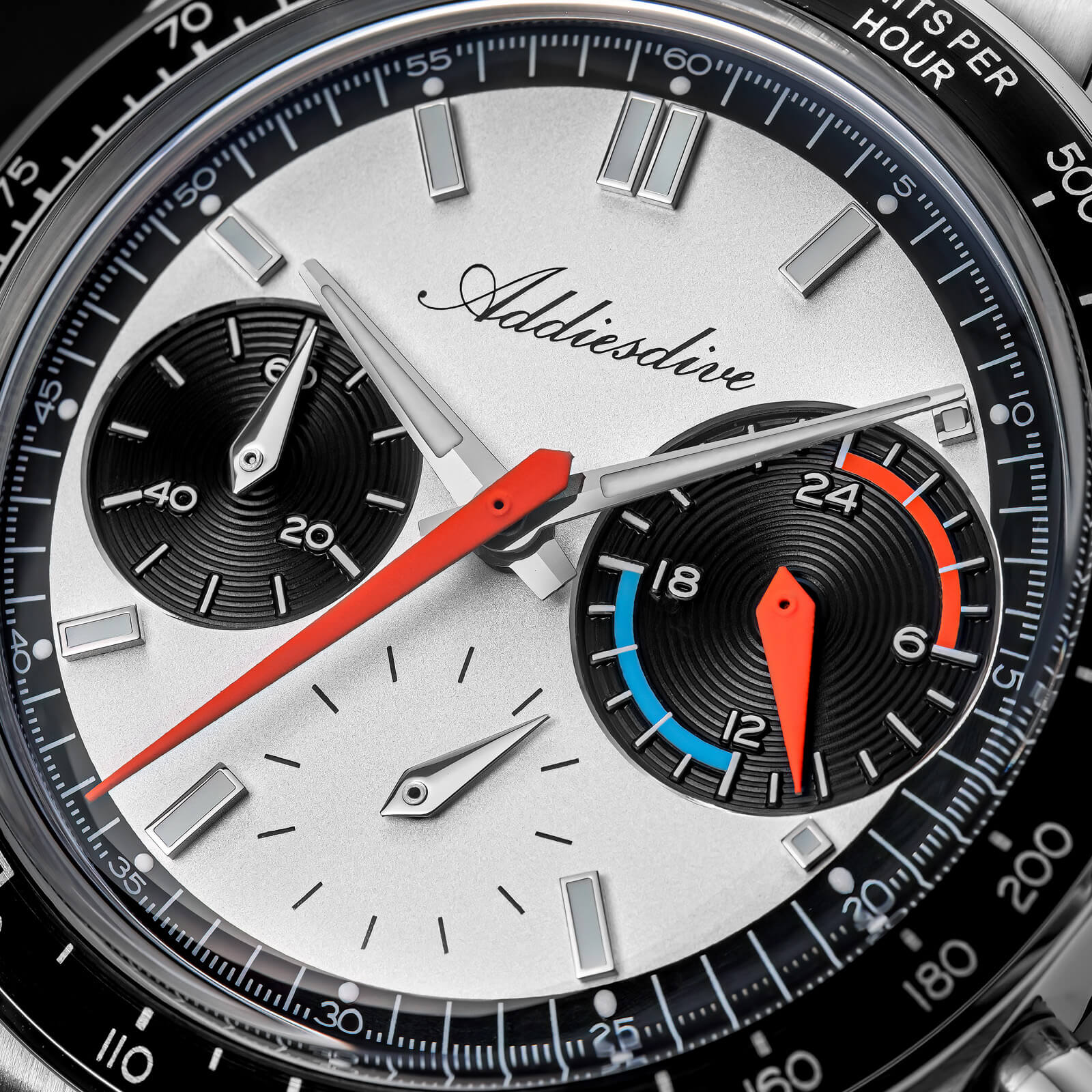 ADDIESDIVE 37mm VK63 Racing Chronograph Quartz Watch AD2539 - Image 24