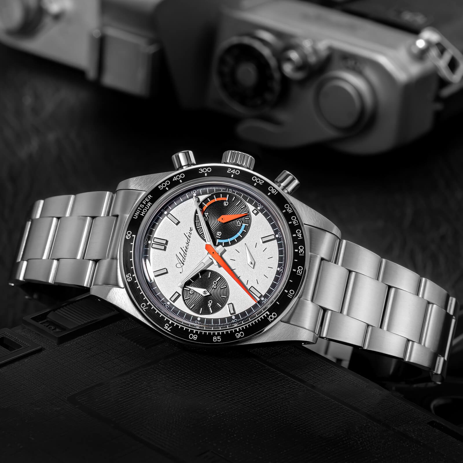ADDIESDIVE 37mm VK63 Racing Chronograph Quartz Watch AD2539 - Image 25
