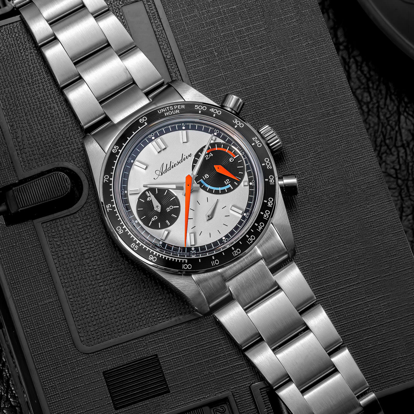 ADDIESDIVE 37mm VK63 Racing Chronograph Quartz Watch AD2539 - Image 27