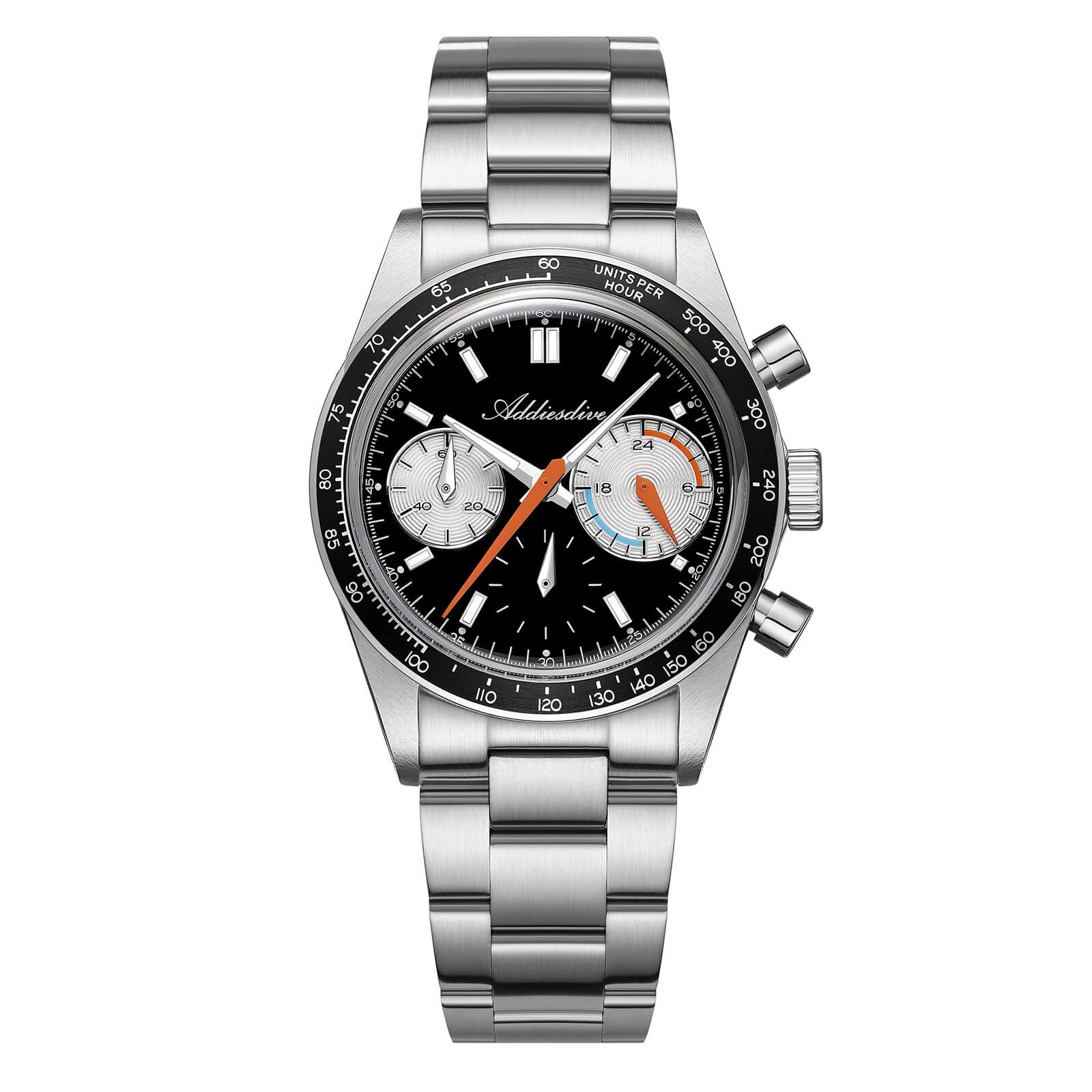 ADDIESDIVE 37mm VK63 Racing Chronograph Quartz Watch AD2539 - Image 9