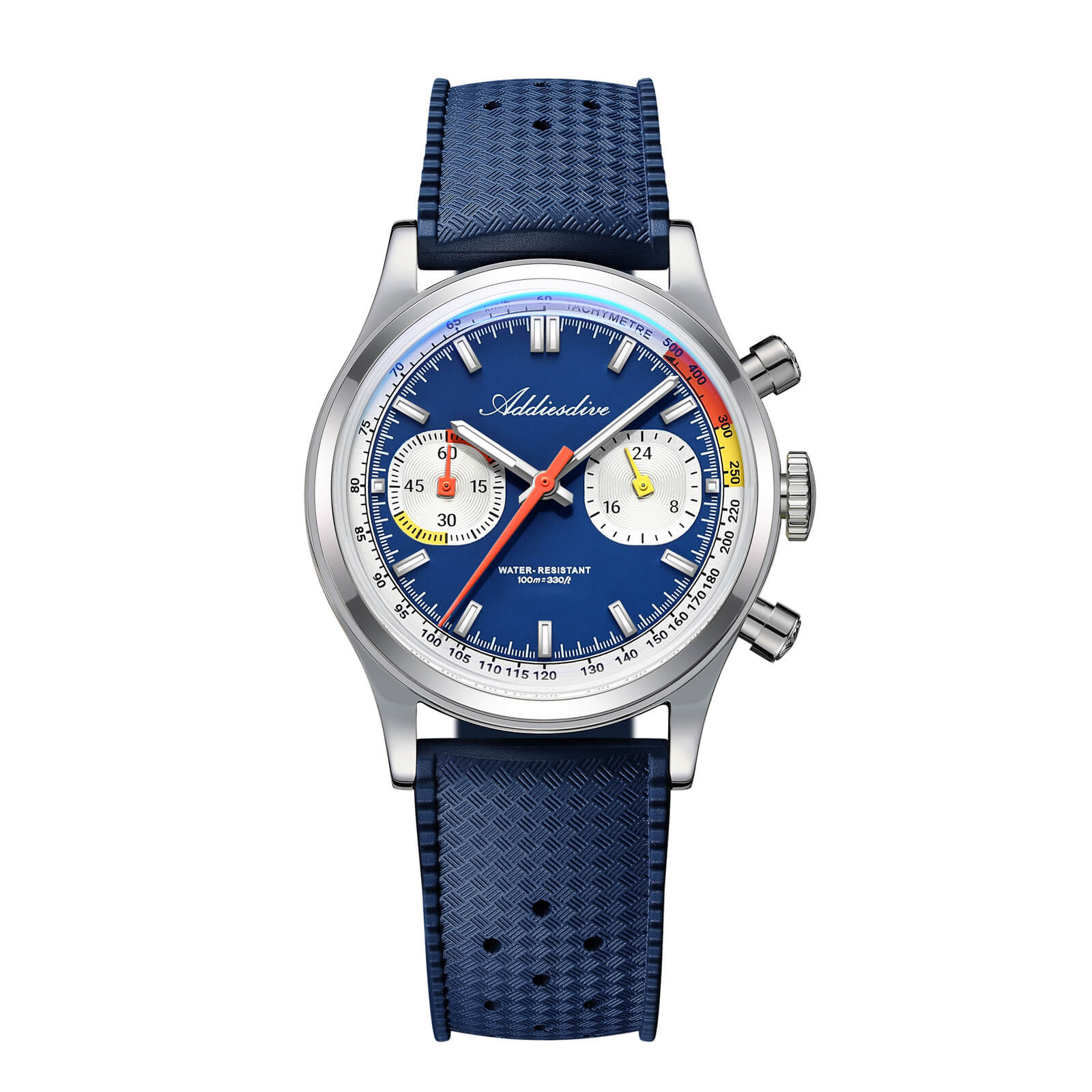 ★Flash Sale★ADDIESDIVE 38mm VK64 Racing-Inspired Chronograph Watch AD2529 - Image 16