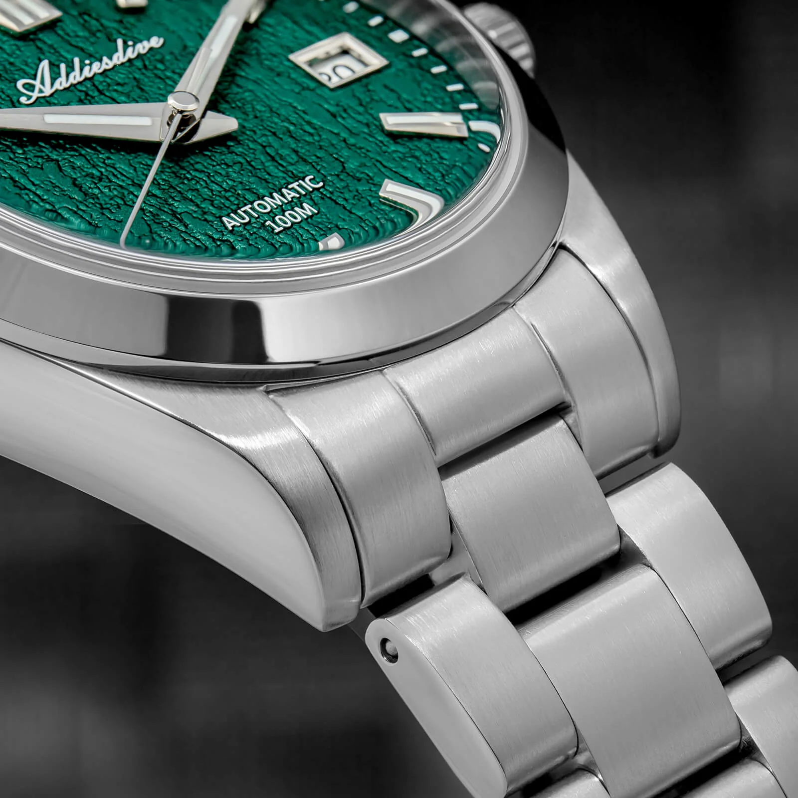 ★Holiday Sale★ADDIESDIVE 39mm 3D Bark Texture Dial NH35 Automatic Watch AD2075 - Image 10