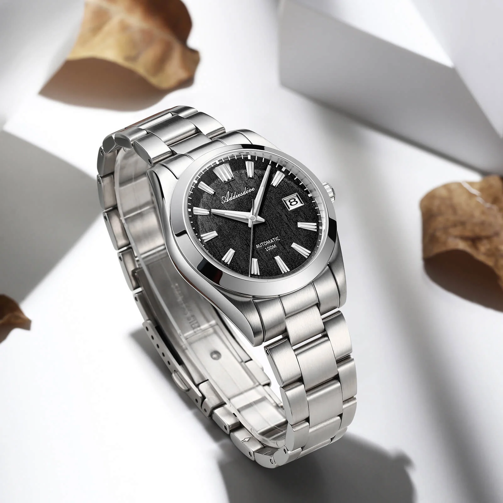 ★Holiday Sale★ADDIESDIVE 39mm 3D Bark Texture Dial NH35 Automatic Watch AD2075 - Image 29