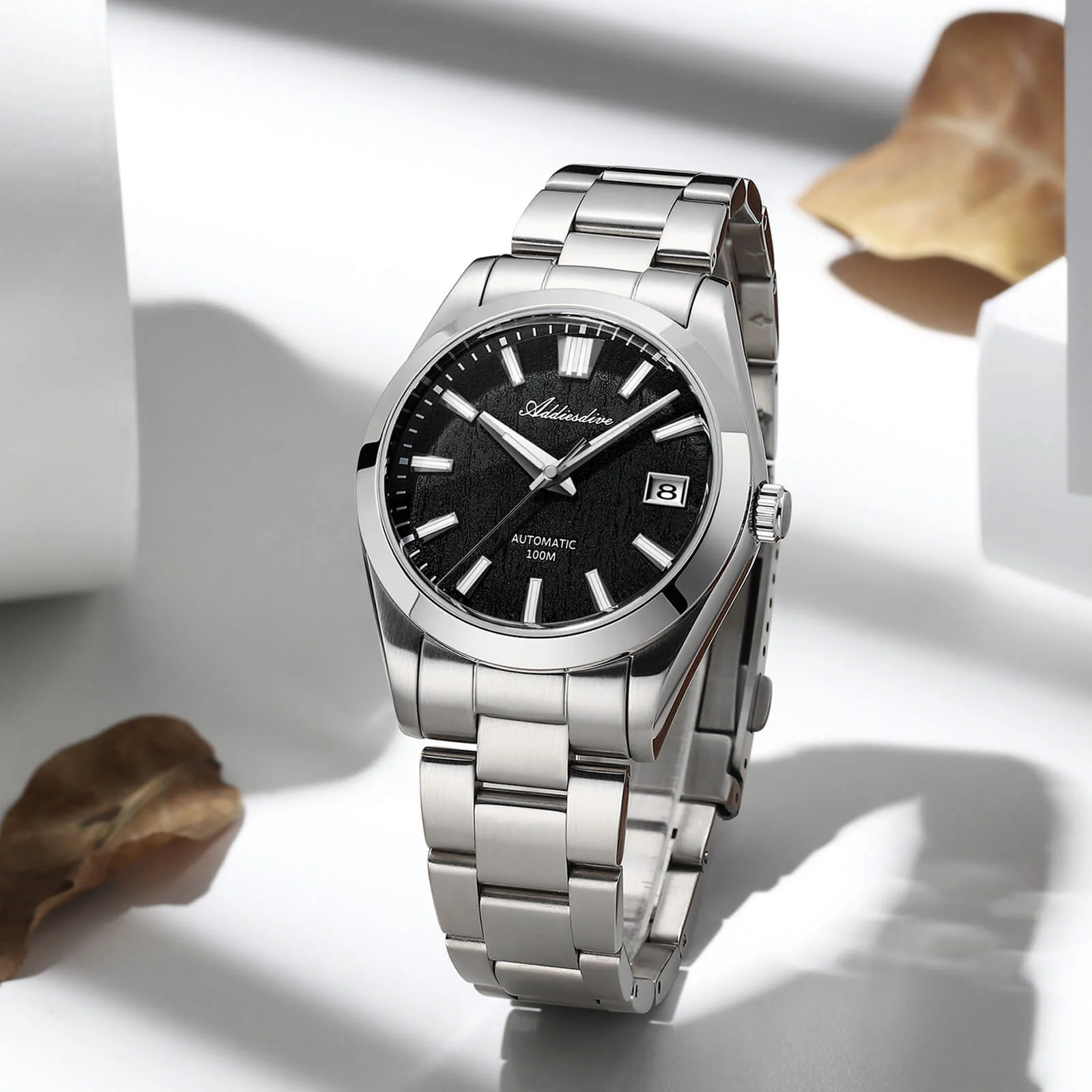 ★Holiday Sale★ADDIESDIVE 39mm 3D Bark Texture Dial NH35 Automatic Watch AD2075 - Image 30