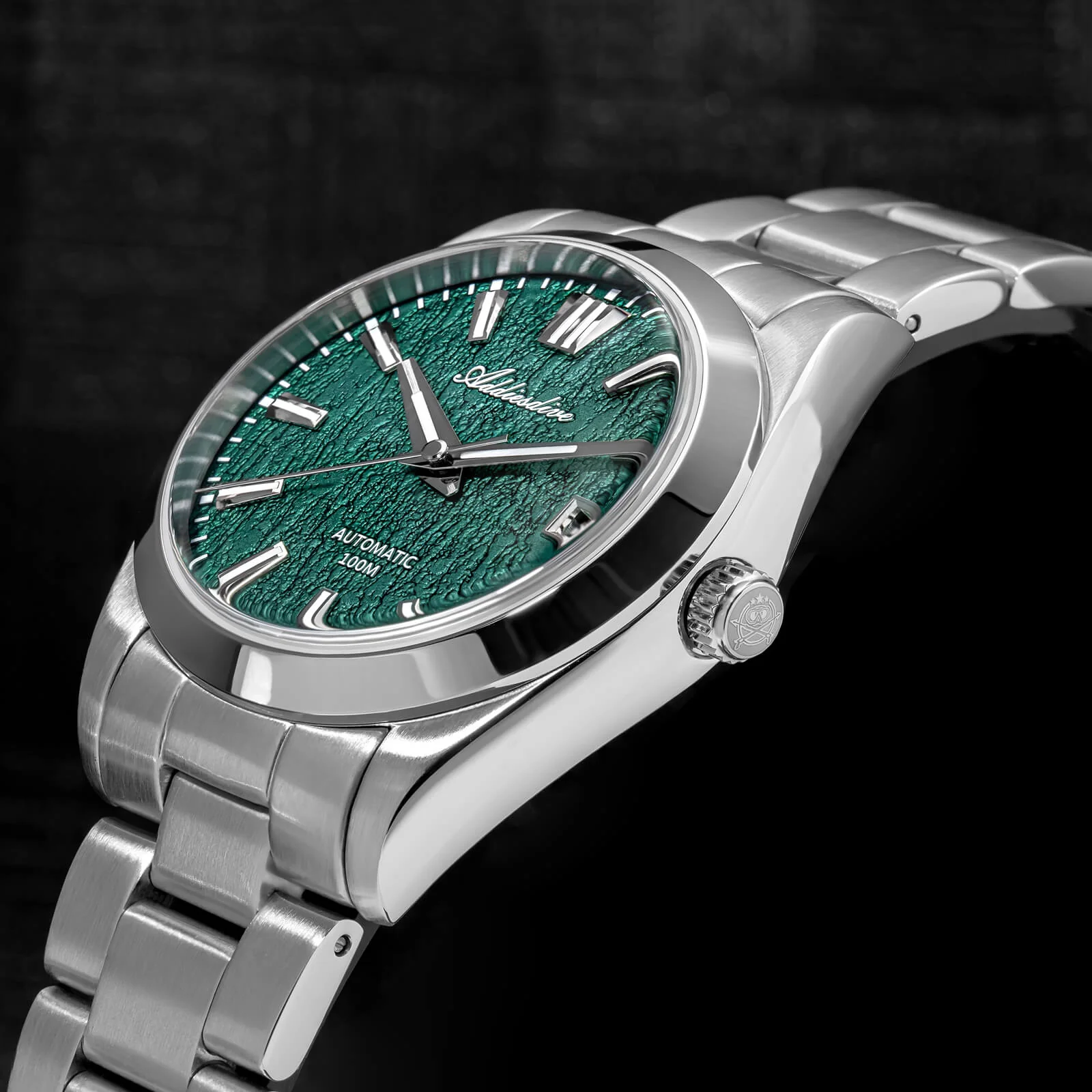 ★Holiday Sale★ADDIESDIVE 39mm 3D Bark Texture Dial NH35 Automatic Watch AD2075 - Image 9