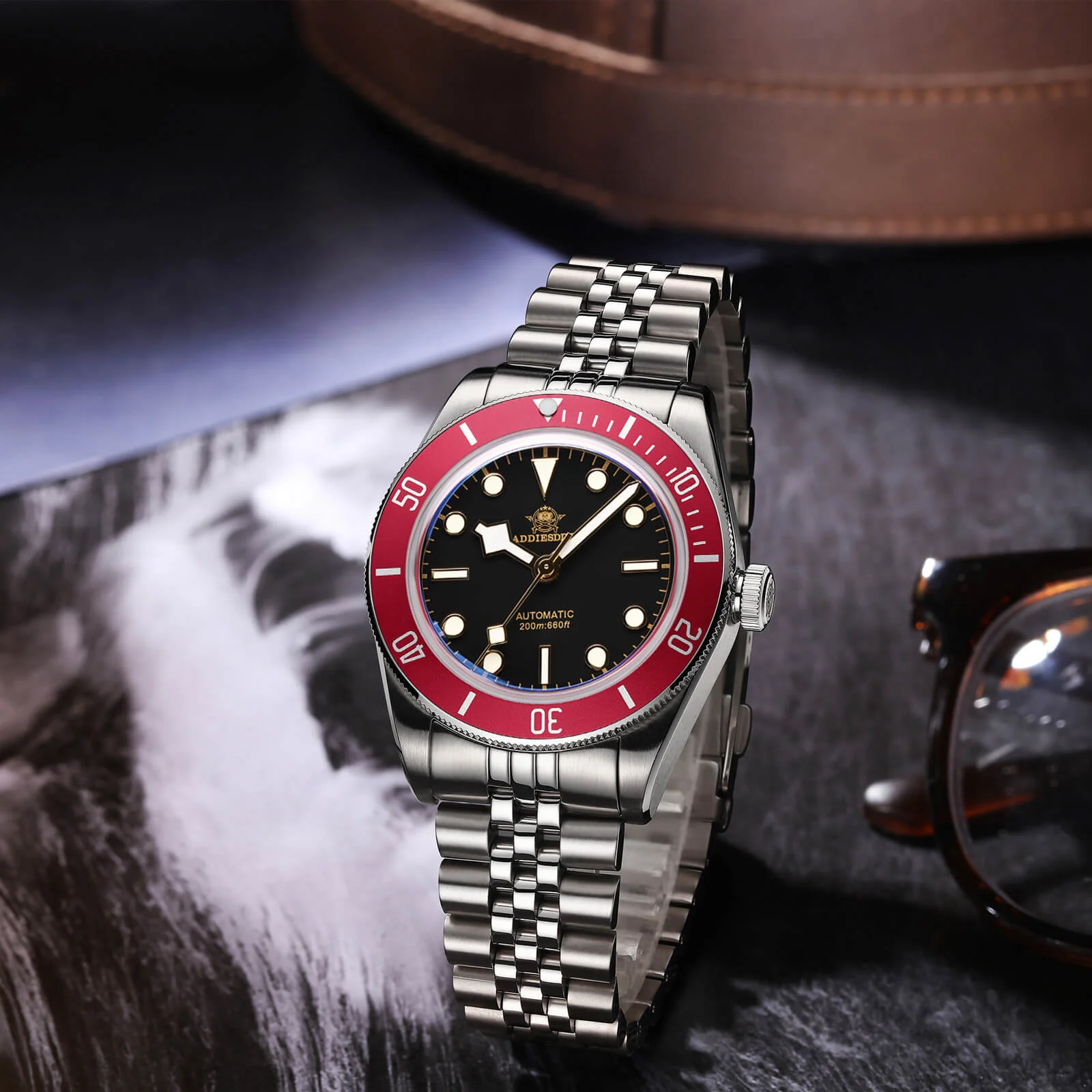 ADDIESDIVE 39mm BB58 Automatic Watch AD2043 - Image 14