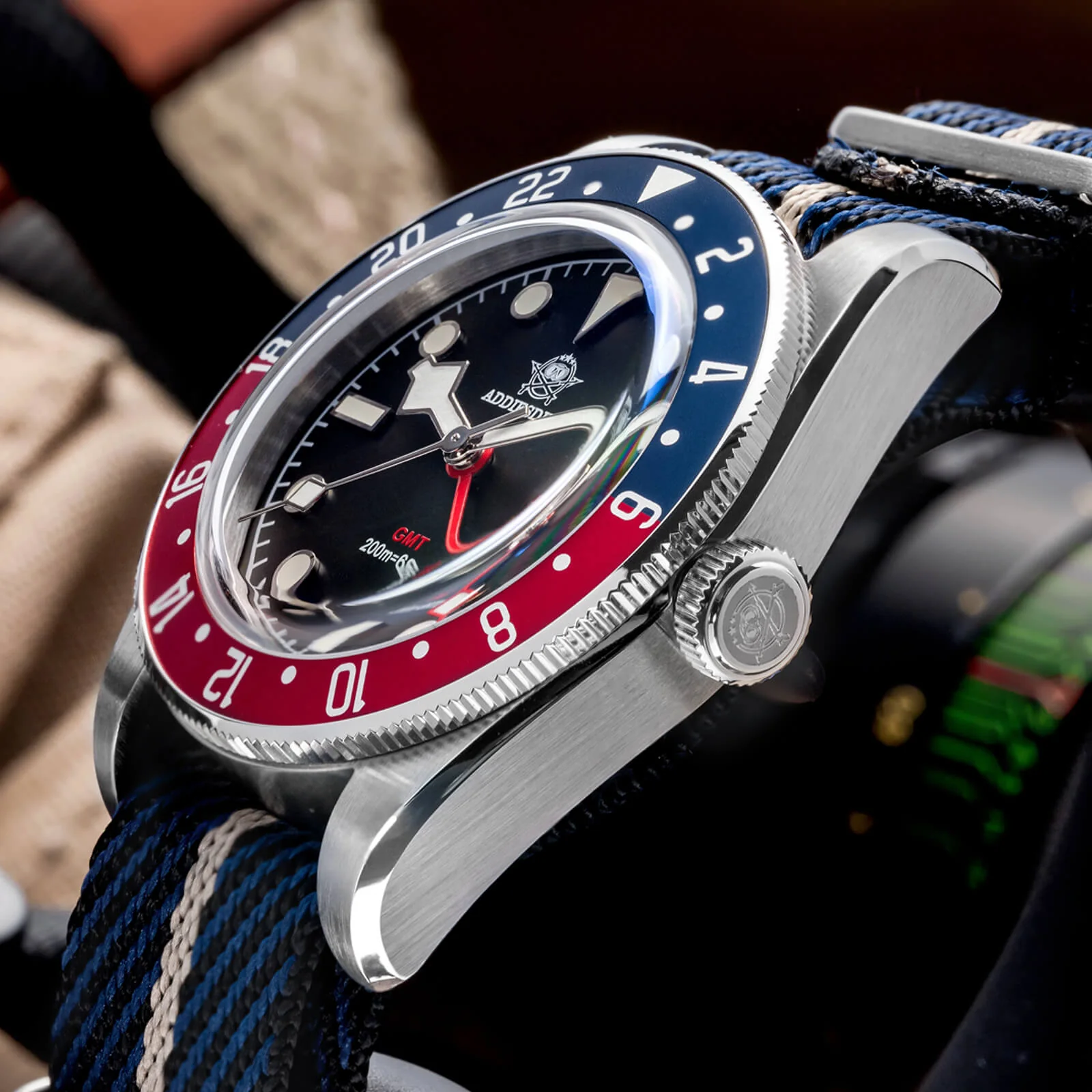 ★Holiday Sale★ADDIESDIVE 39mm BB58 GMT Quartz Watch AD2044 - Image 25