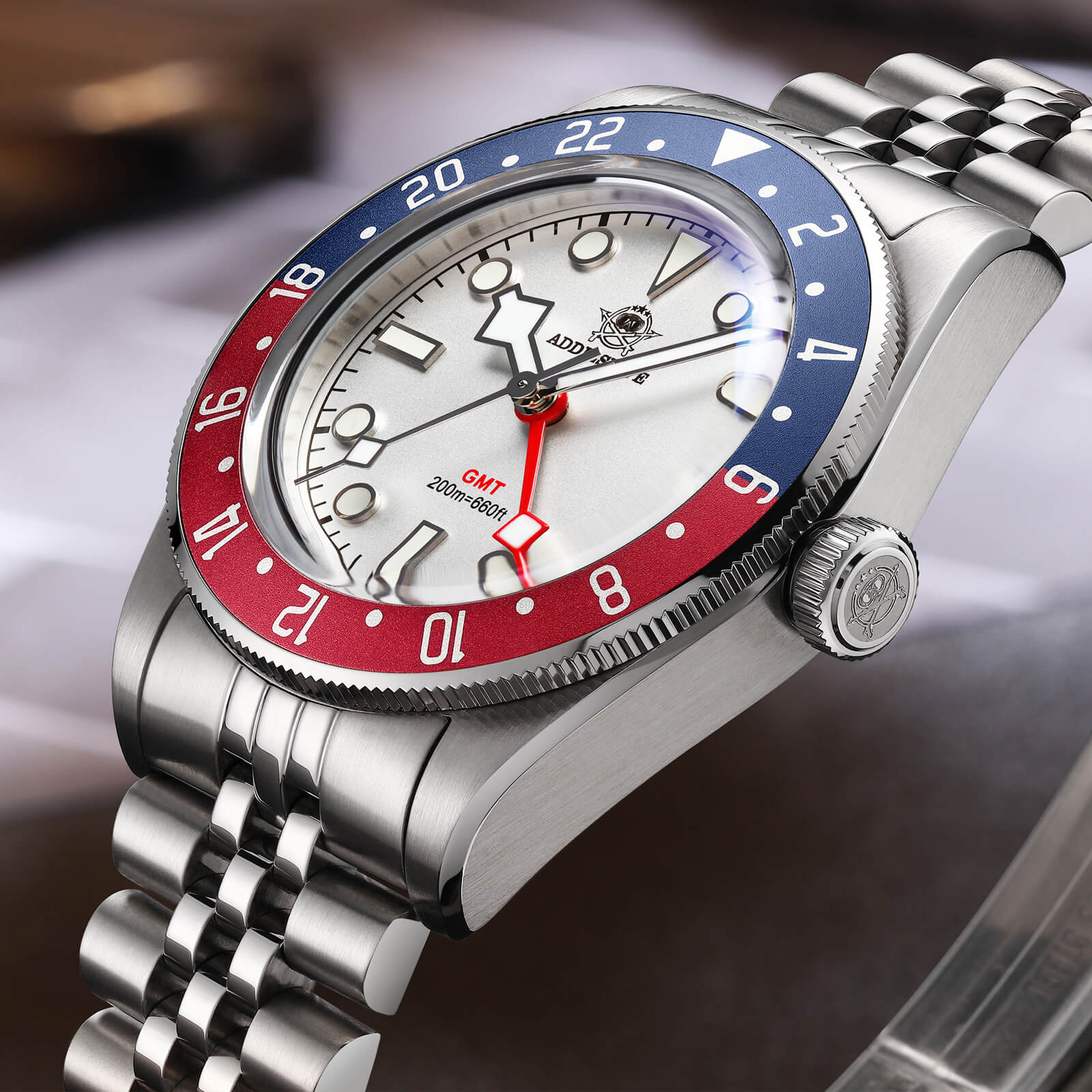 ★Holiday Sale★ADDIESDIVE 39mm BB58 GMT Quartz Watch AD2044 - Image 29