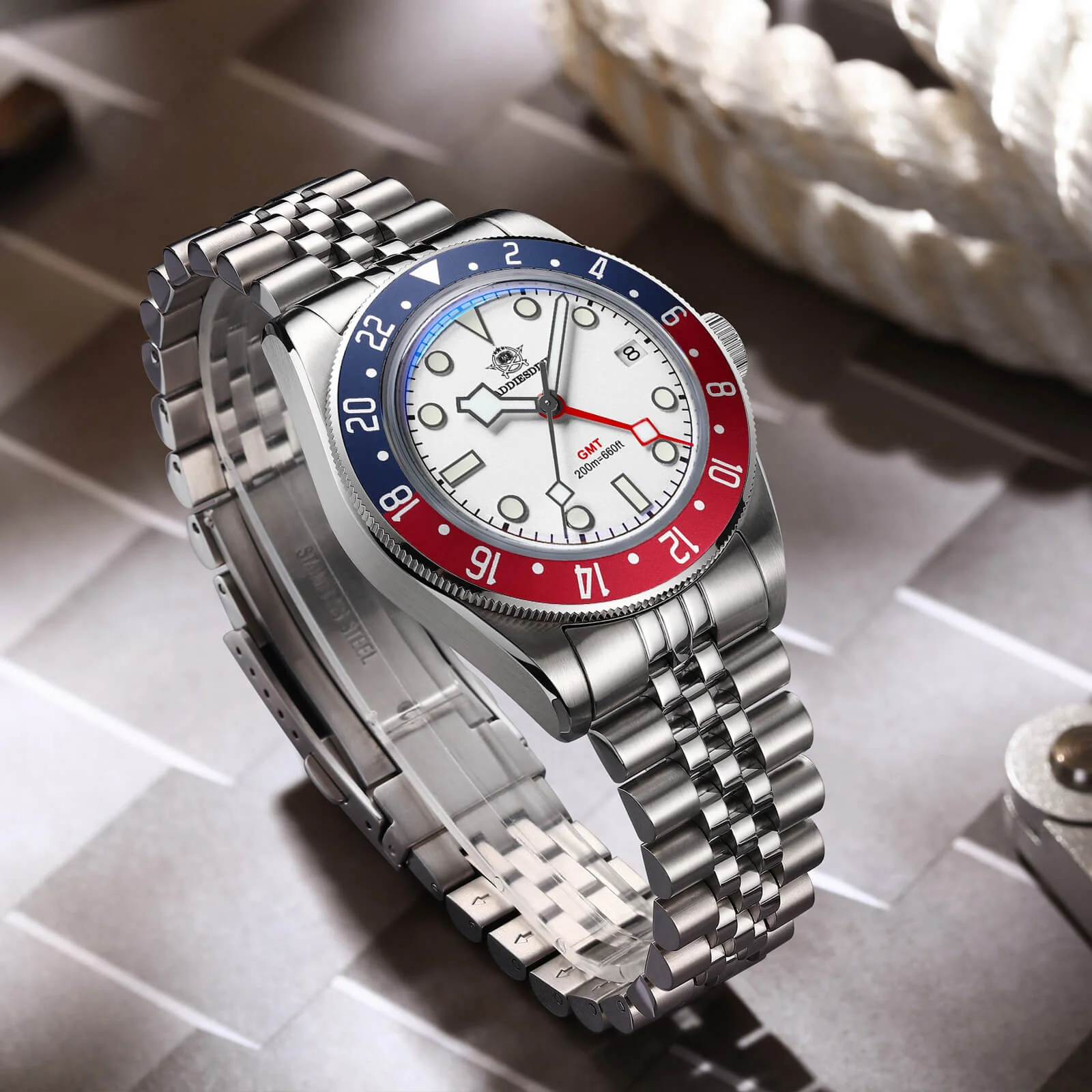 ★Holiday Sale★ADDIESDIVE 39mm BB58 GMT Quartz Watch AD2044 - Image 30