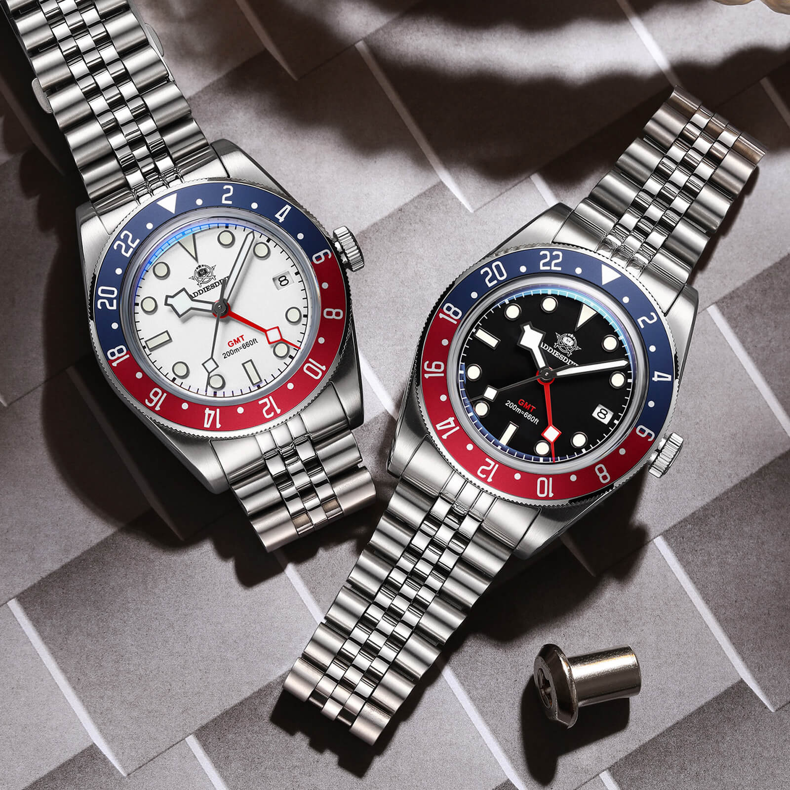 ★Holiday Sale★ADDIESDIVE 39mm BB58 GMT Quartz Watch AD2044 - Image 32