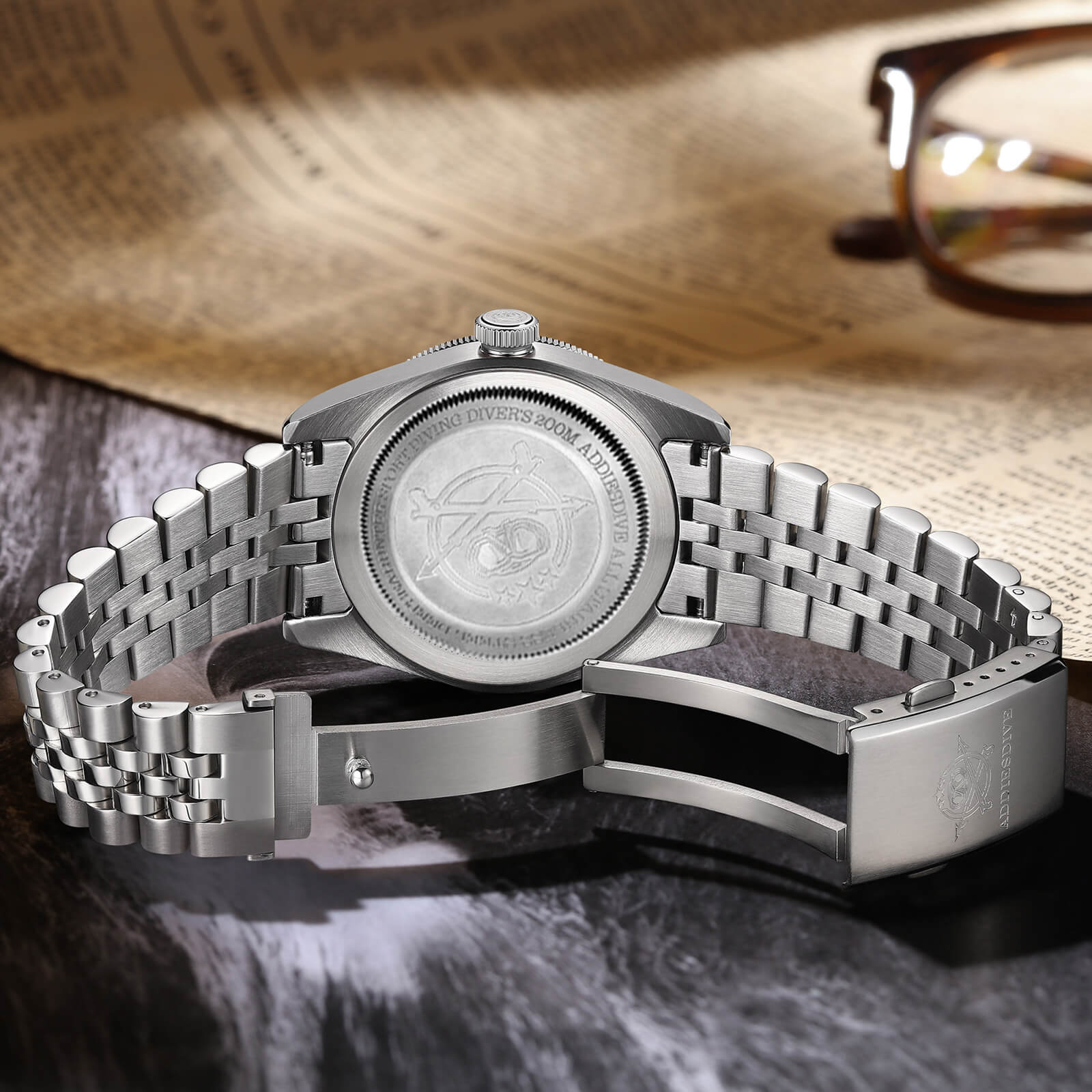 ★Holiday Sale★ADDIESDIVE 39mm BB58 GMT Quartz Watch AD2044 - Image 34