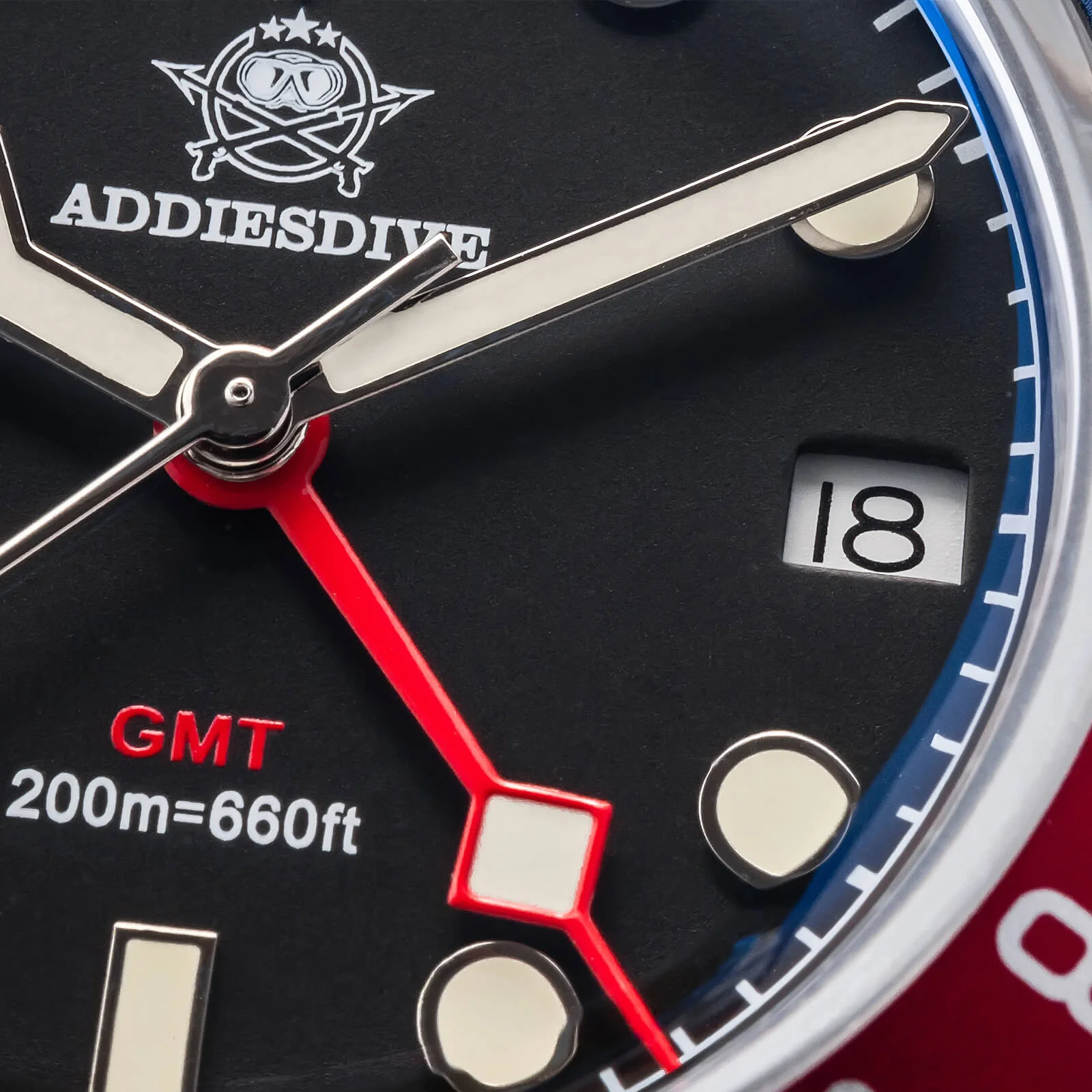 ★Holiday Sale★ADDIESDIVE 39mm BB58 GMT Quartz Watch AD2044 - Image 44