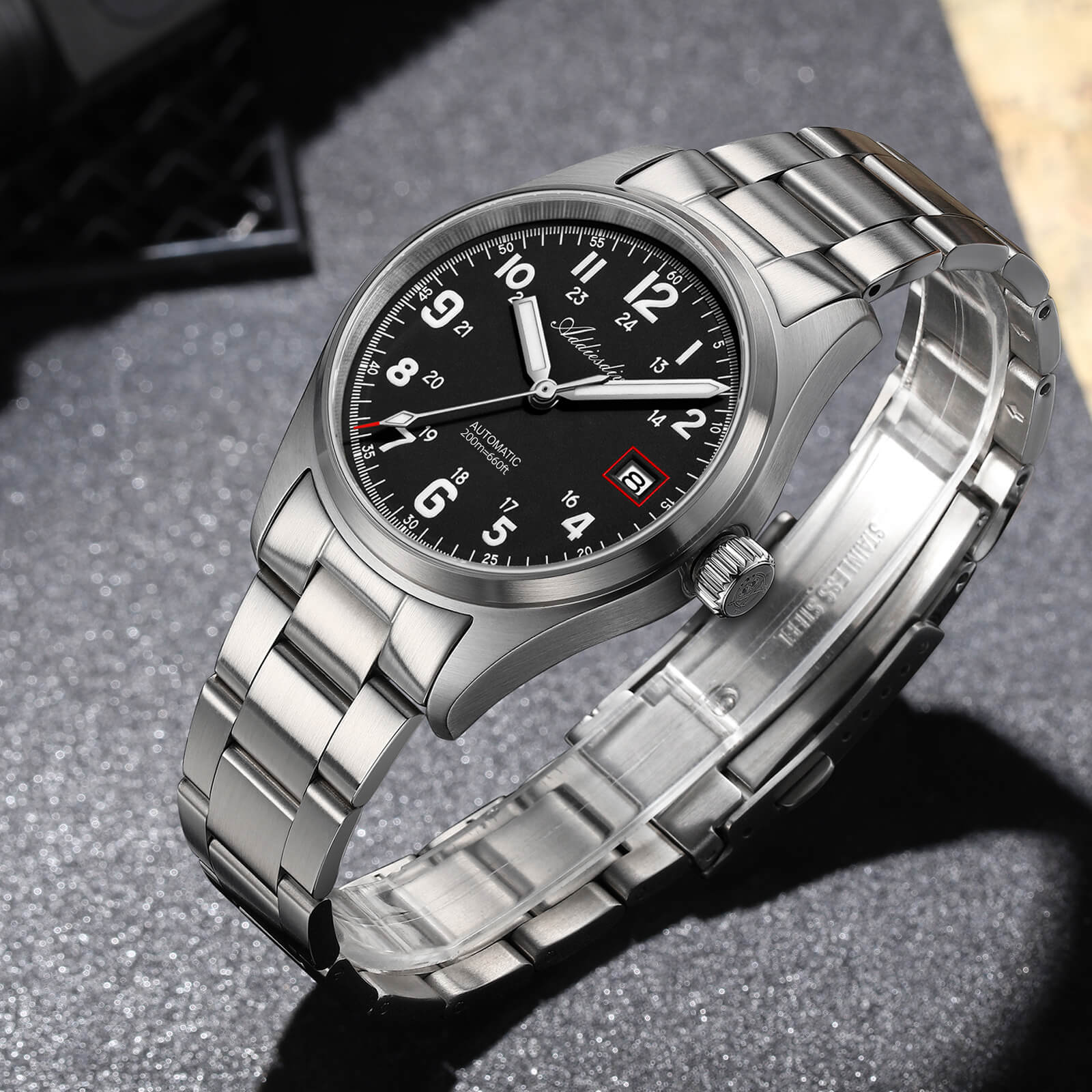 ADDIESDIVE 39mm Explore NH35 Automatic Watch AD2070 - Image 3