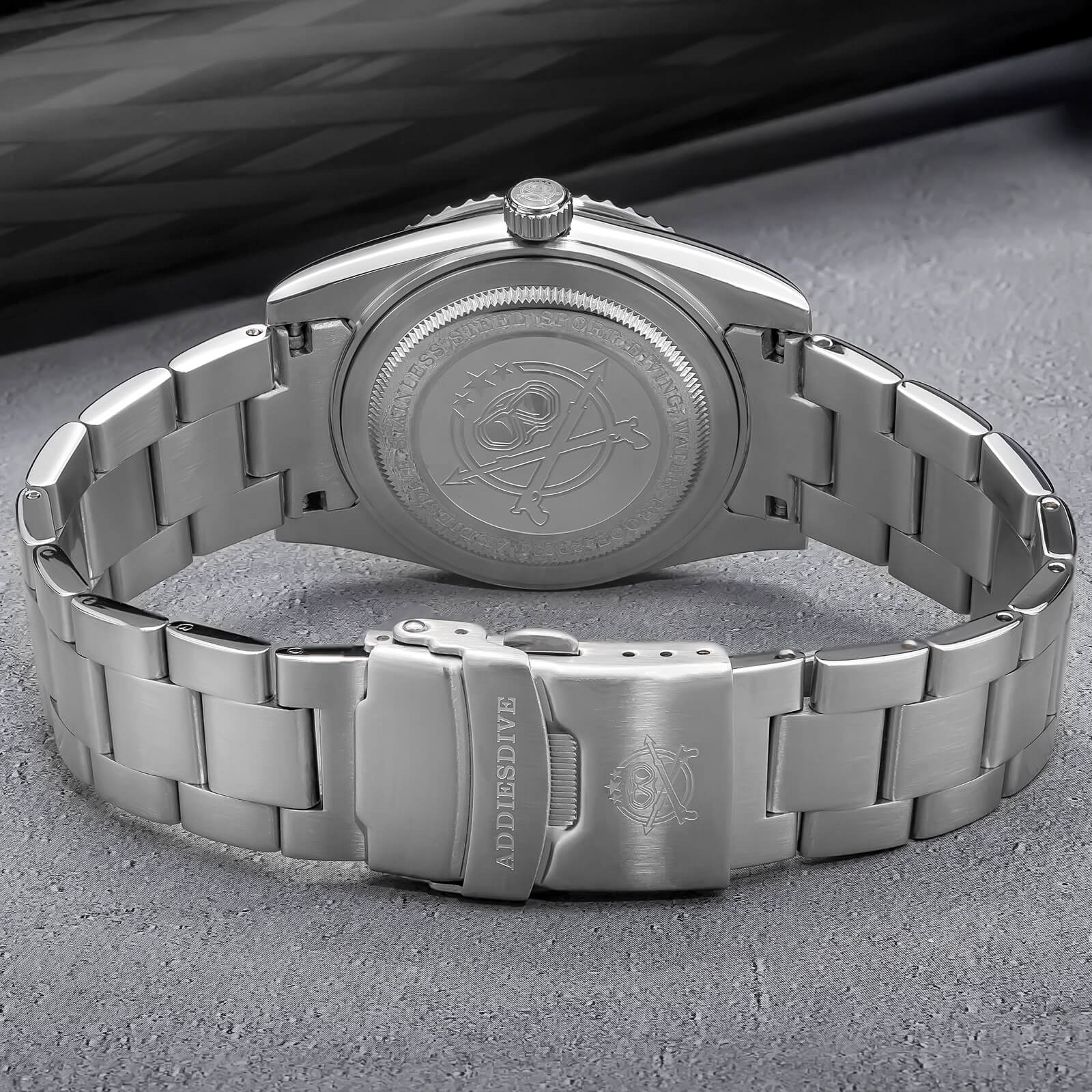 ★Holiday Sale★ADDIESDIVE 39mm Quartz Watch with Bi-directional Rotating Bezel AD2068 - Image 11
