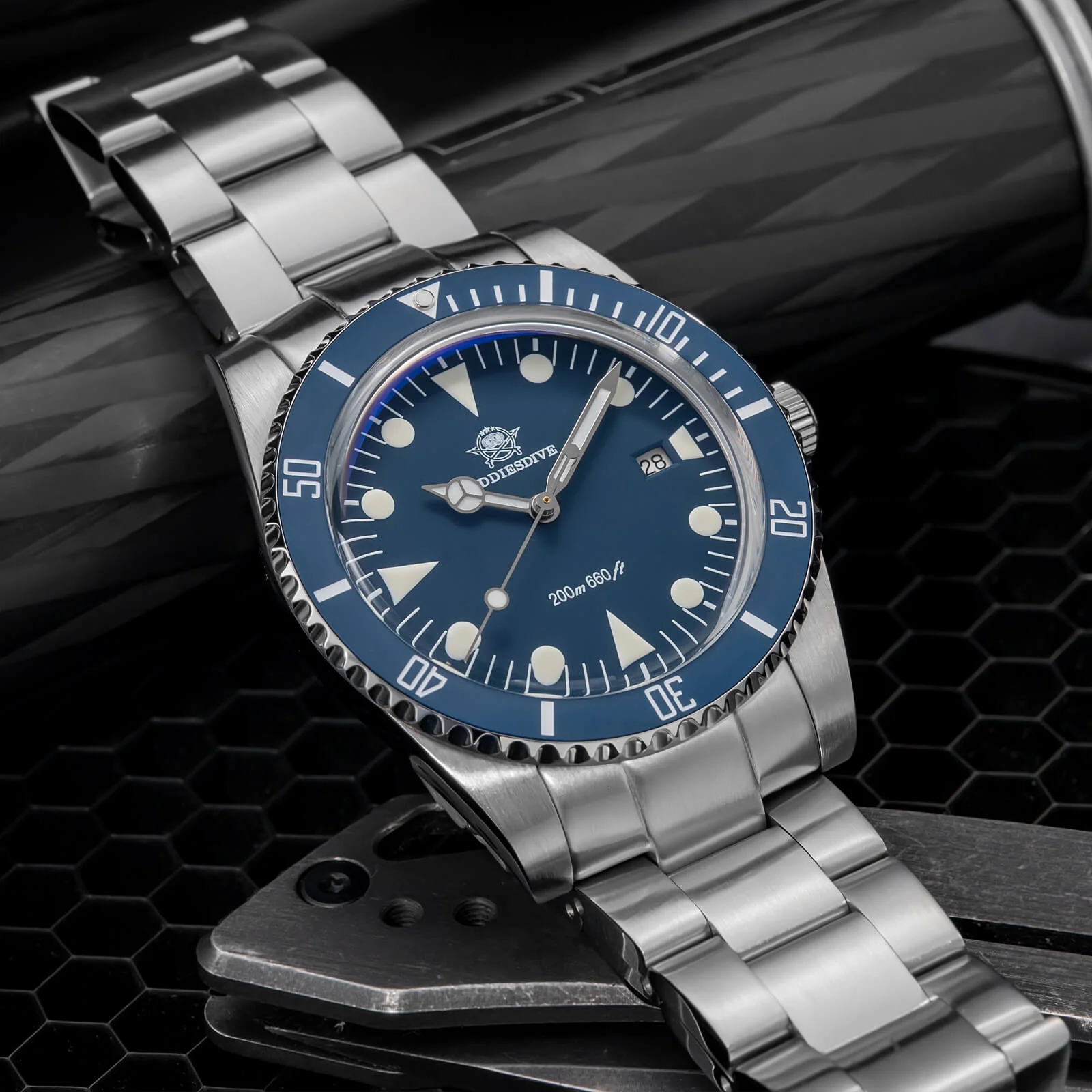 ★Holiday Sale★ADDIESDIVE 39mm Quartz Watch with Bi-directional Rotating Bezel AD2068 - Image 17