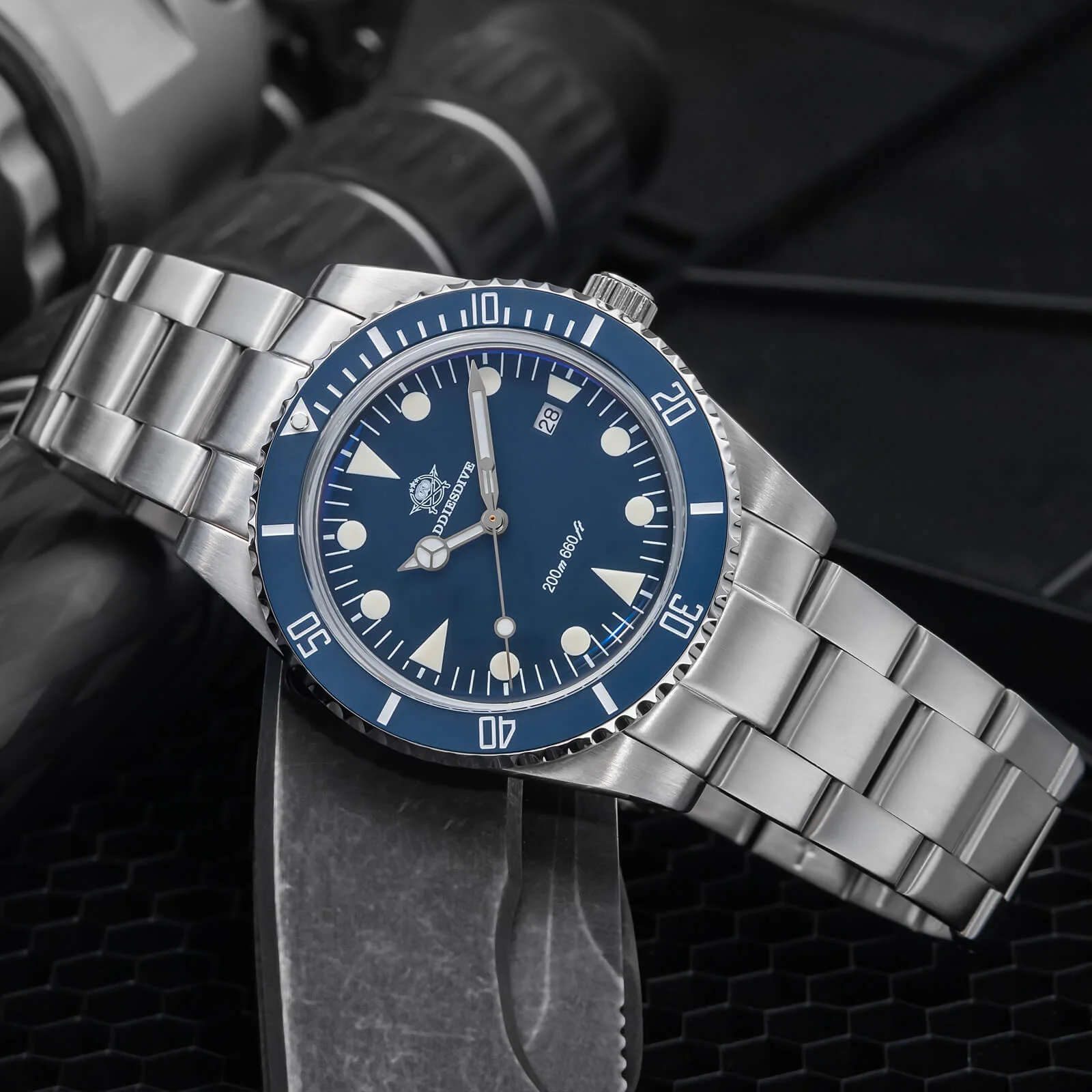 ★Holiday Sale★ADDIESDIVE 39mm Quartz Watch with Bi-directional Rotating Bezel AD2068 - Image 19