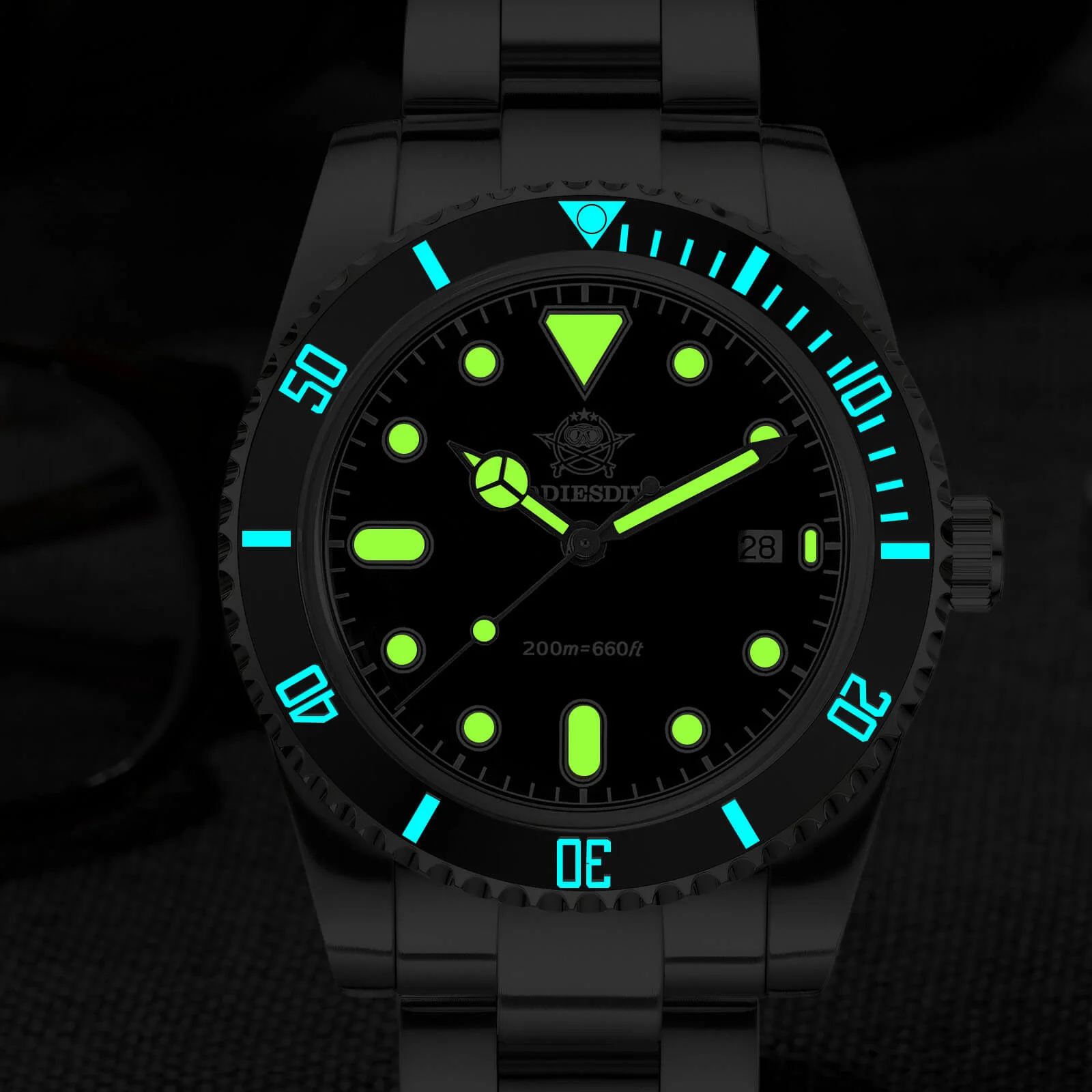 ★Holiday Sale★ADDIESDIVE 39mm Quartz Watch with Bi-directional Rotating Bezel AD2068 - Image 25