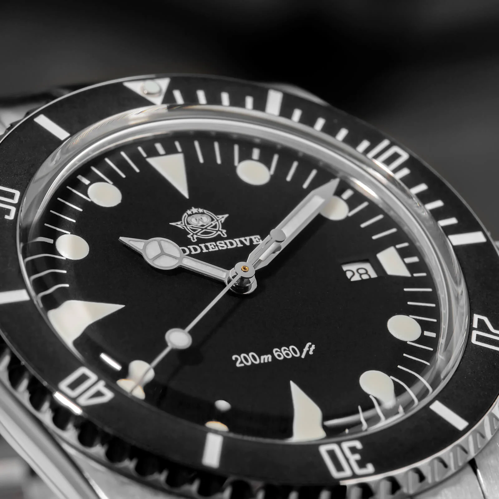 ★Holiday Sale★ADDIESDIVE 39mm Quartz Watch with Bi-directional Rotating Bezel AD2068 - Image 8