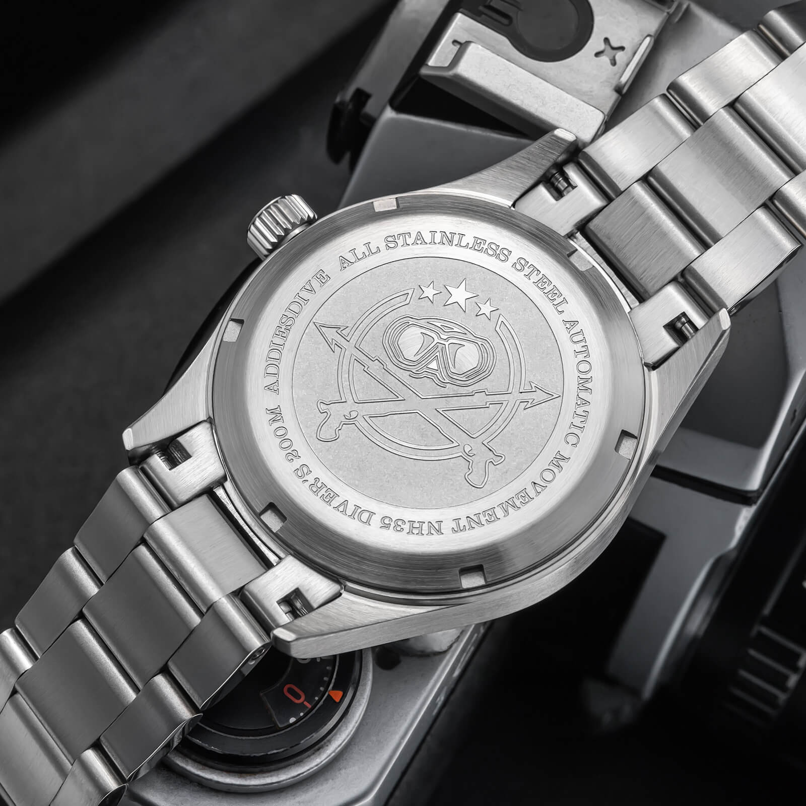 ADDIESDIVE 39mm Sapphire Crystal Automatic Watch Field Watch AD2074 - Image 15