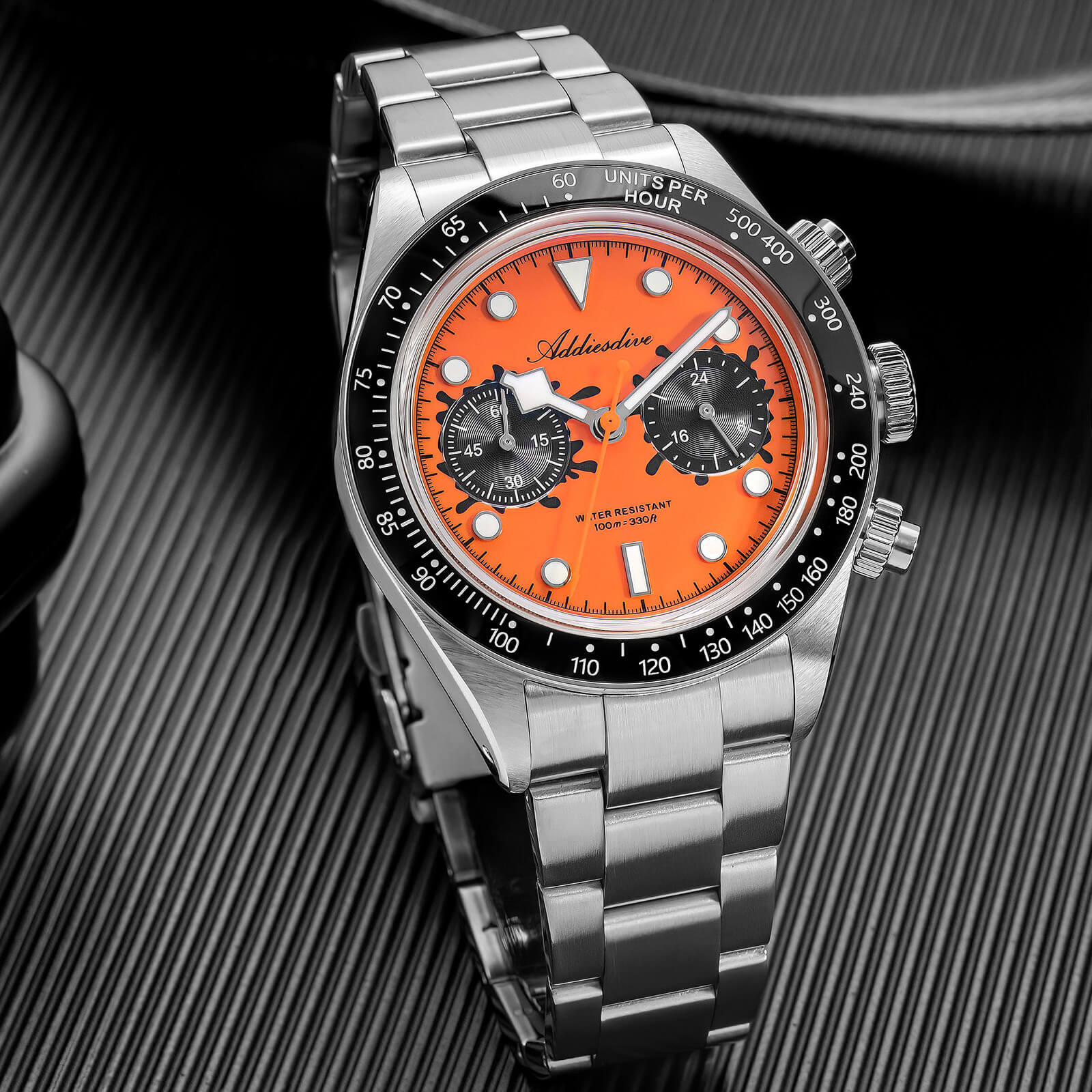★Holiday Sale★ADDIESDIVE 40mm VK64 Chronograph Watch AD2520 - Image 24