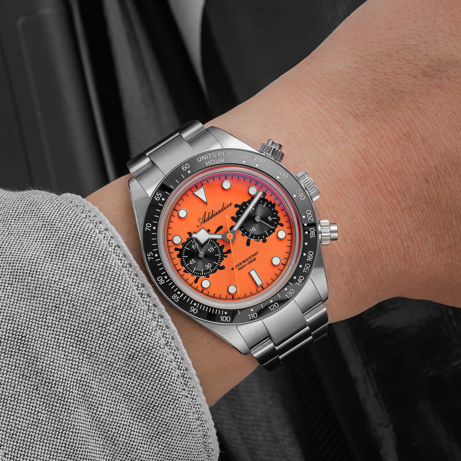 ★Holiday Sale★ADDIESDIVE 40mm VK64 Chronograph Watch AD2520 - Image 26