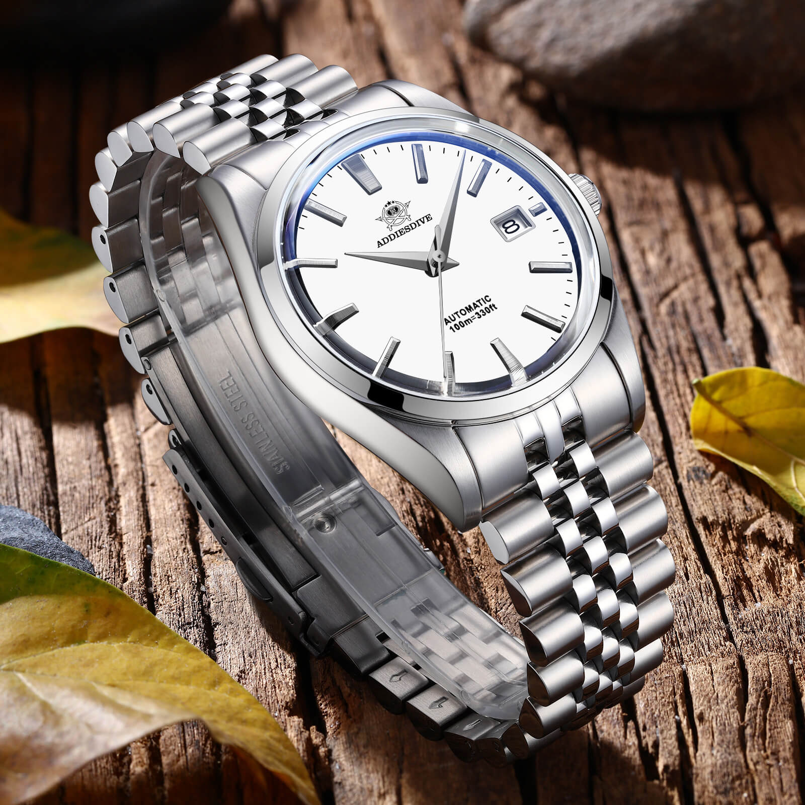 Addiesdive 39mm Automatic Watch Diver's 100M NH35 (AD2029) - Image 6