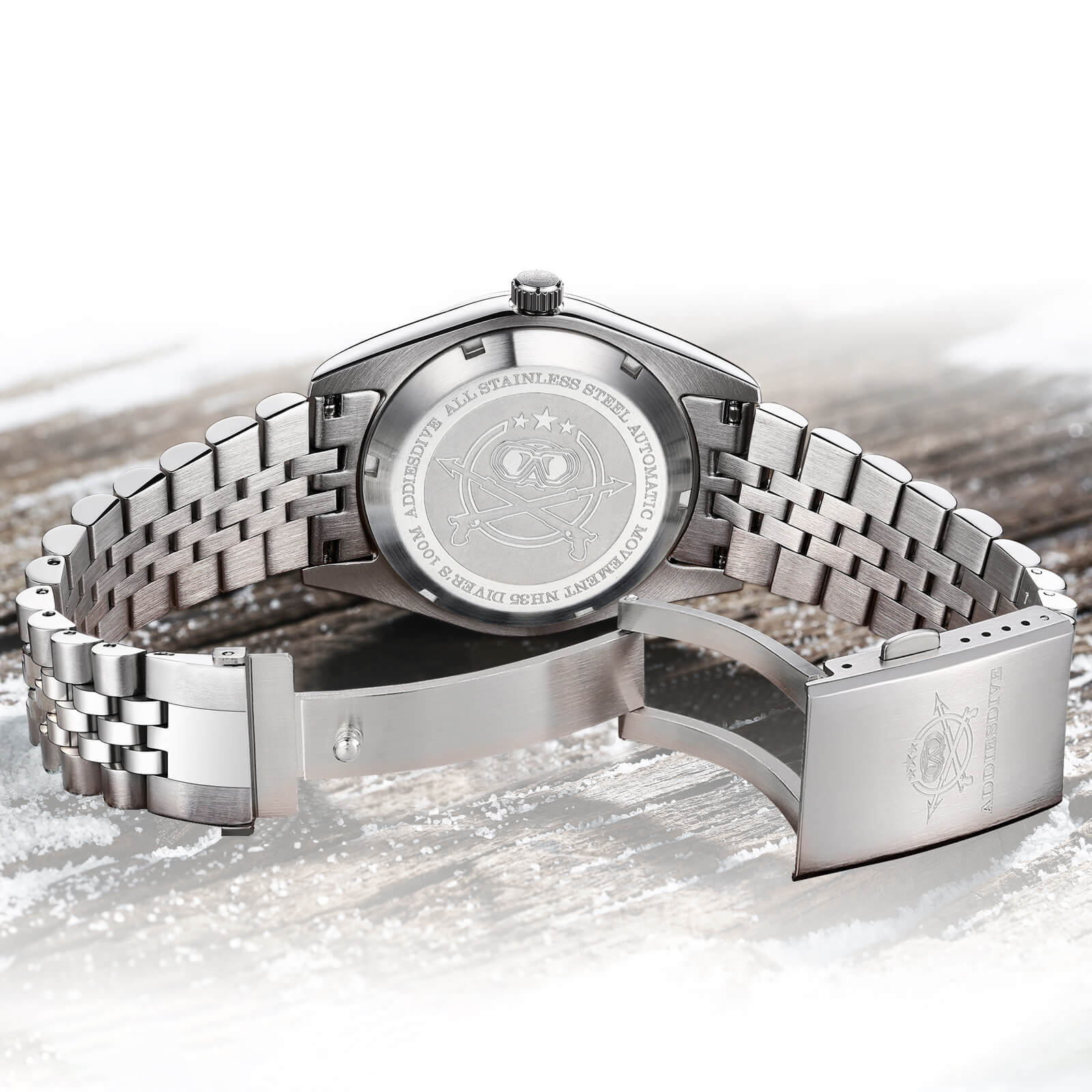 Addiesdive 39mm Automatic Watch Diver's 100M NH35 (AD2029) - Image 7