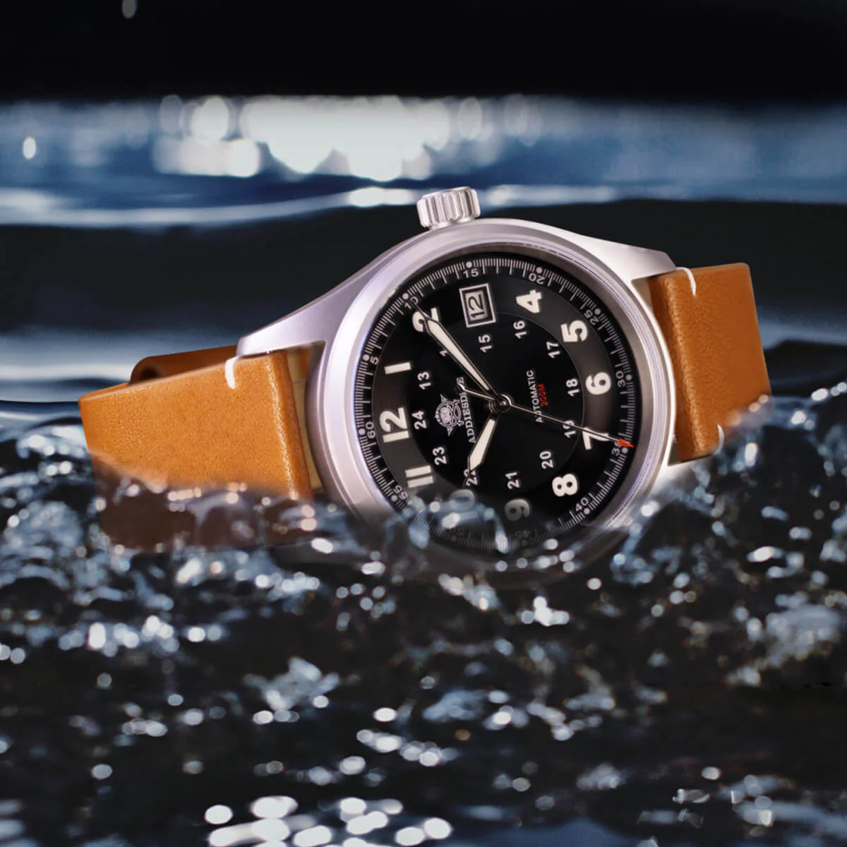 ★Flash Sale★ADDIESDIVE® Men's Elegant Automatic Watch Diver 200M (AD2048) - Image 13