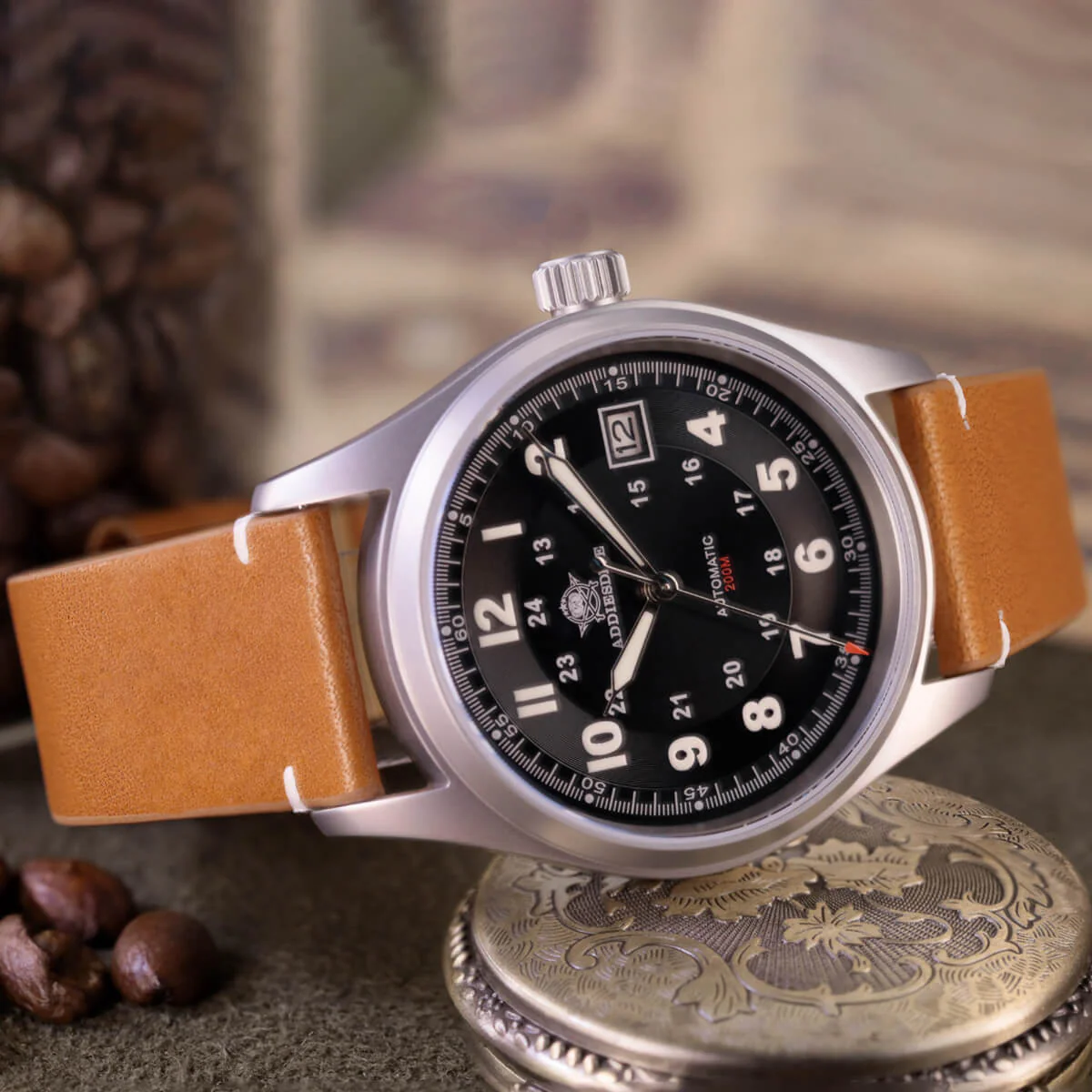 ★Flash Sale★ADDIESDIVE® Men's Elegant Automatic Watch Diver 200M (AD2048) - Image 20