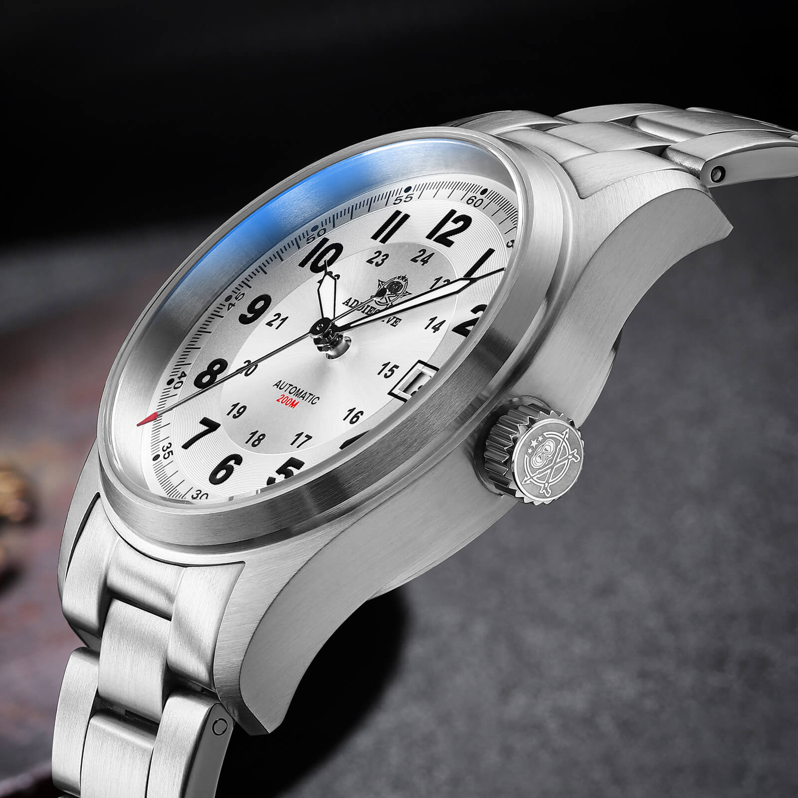 ★Flash Sale★ADDIESDIVE® Men's Elegant Automatic Watch Diver 200M (AD2048) - Image 24