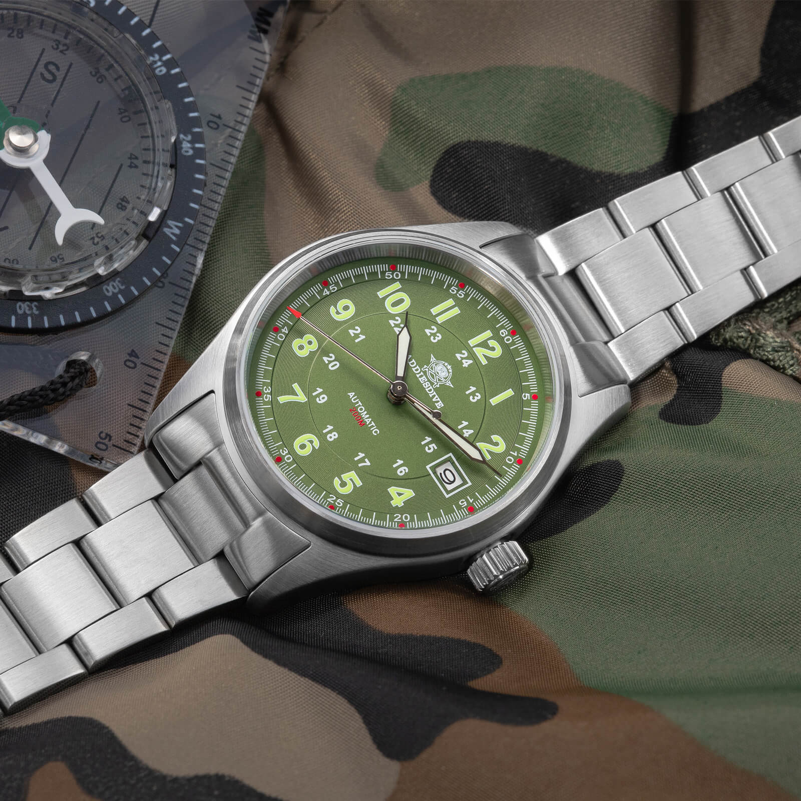 ★Flash Sale★ADDIESDIVE® Men's Elegant Automatic Watch Diver 200M (AD2048) - Image 45
