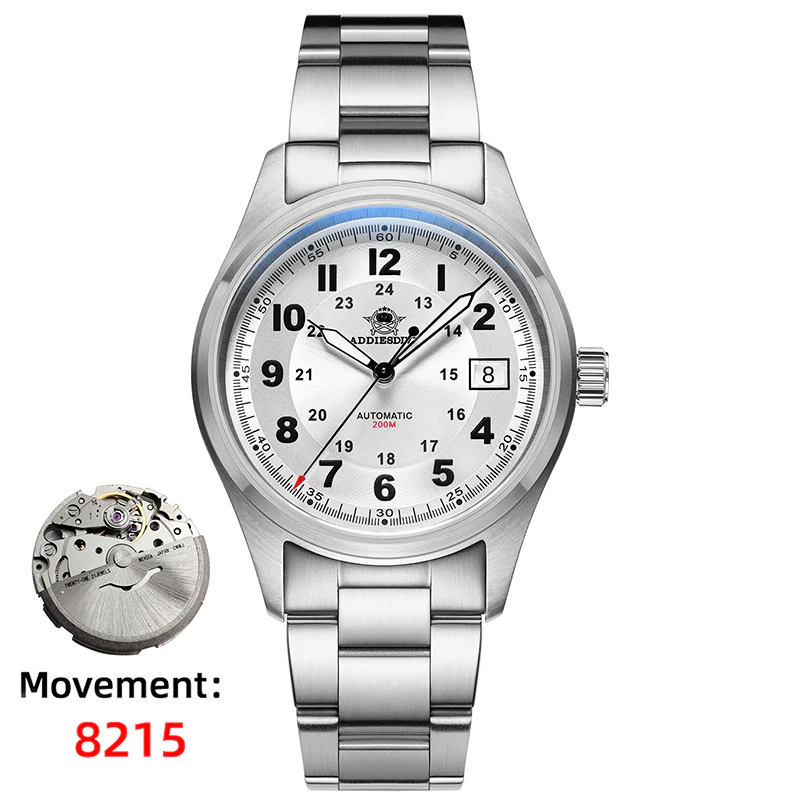 ★Flash Sale★ADDIESDIVE® Men's Elegant Automatic Watch Diver 200M (AD2048) - Image 64